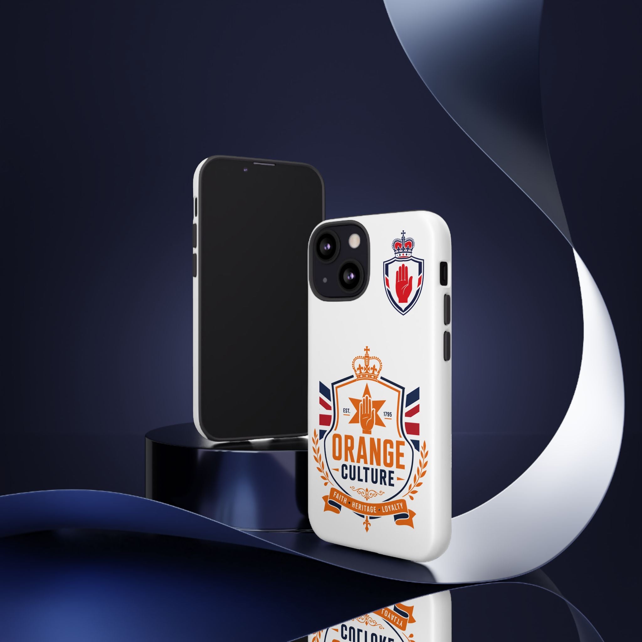Orange Culture Phone Case — Patriotic Protective Cover