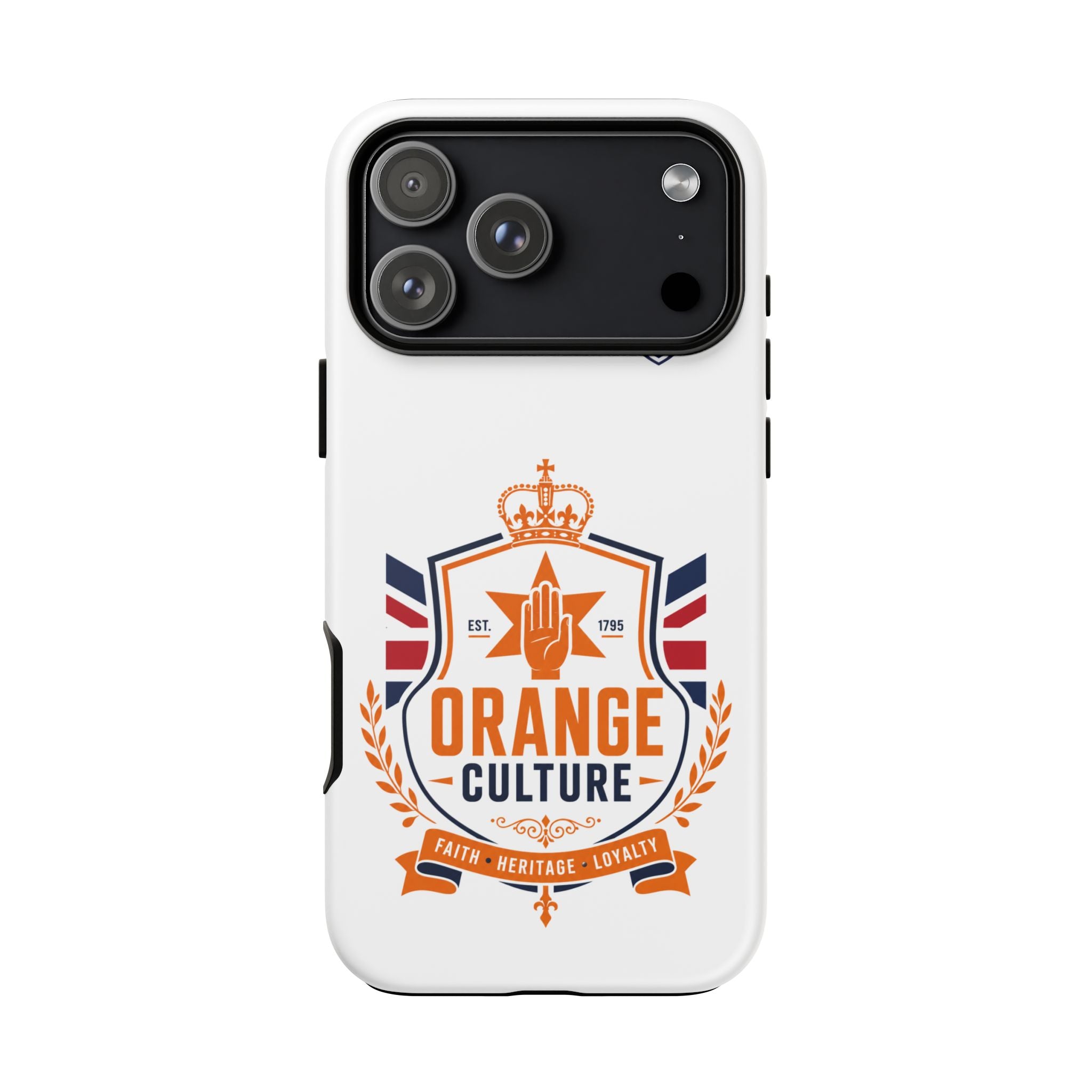 Orange Culture Phone Case — Patriotic Protective Cover
