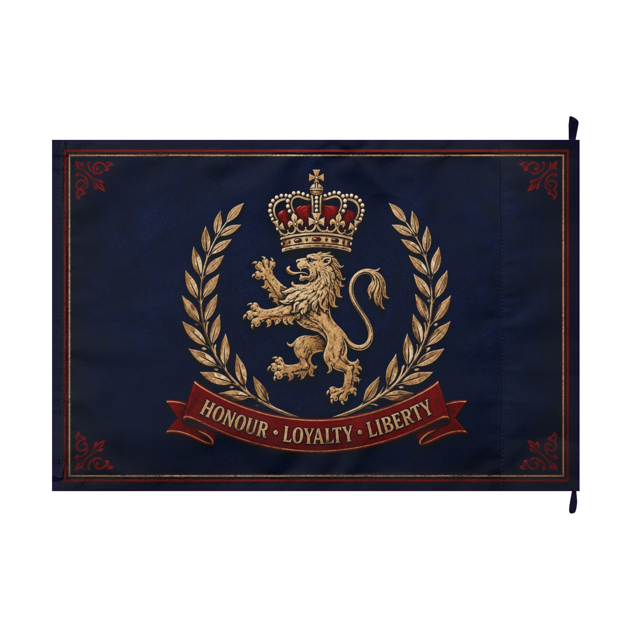 Double sided true British patriot flag