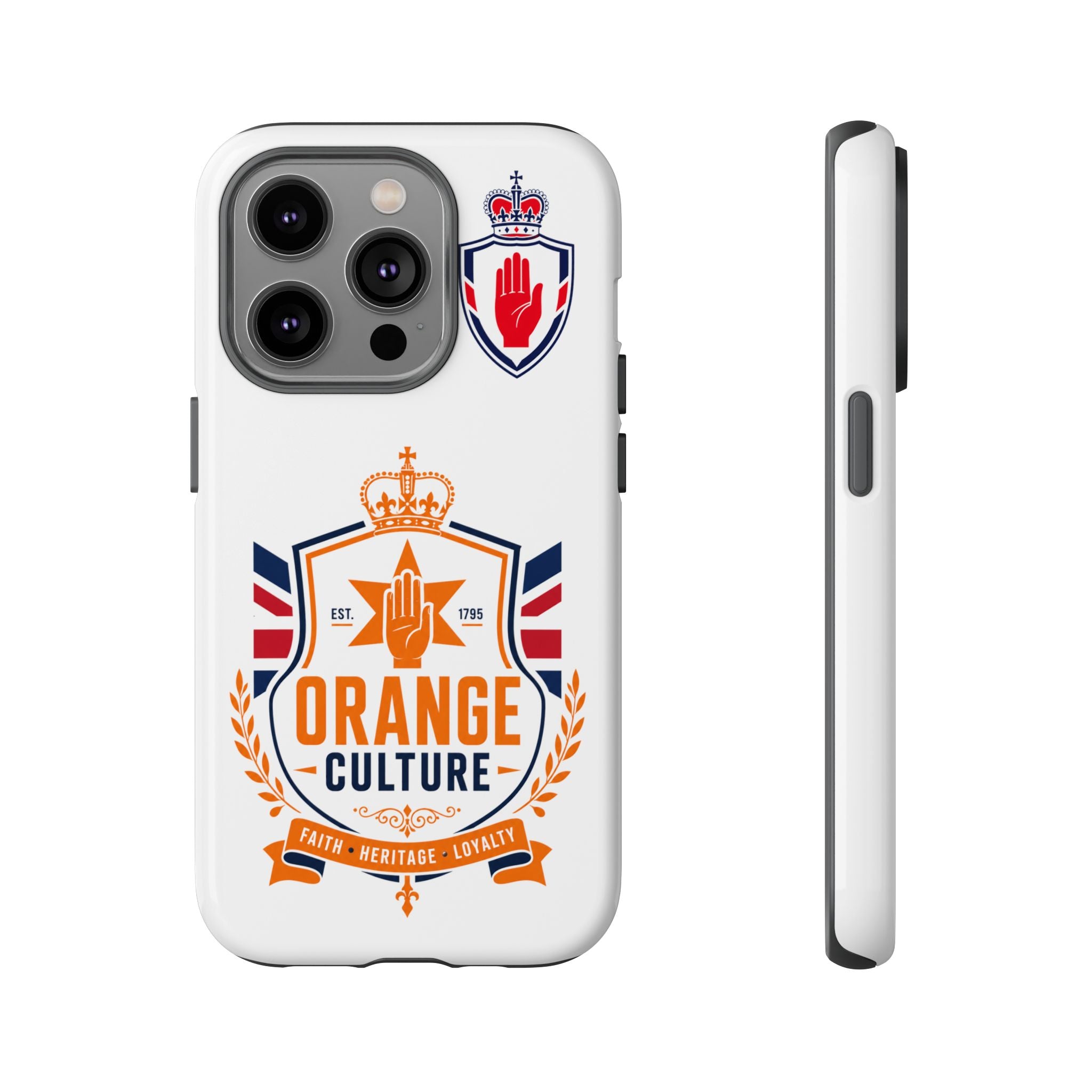 Orange Culture Phone Case — Patriotic Protective Cover