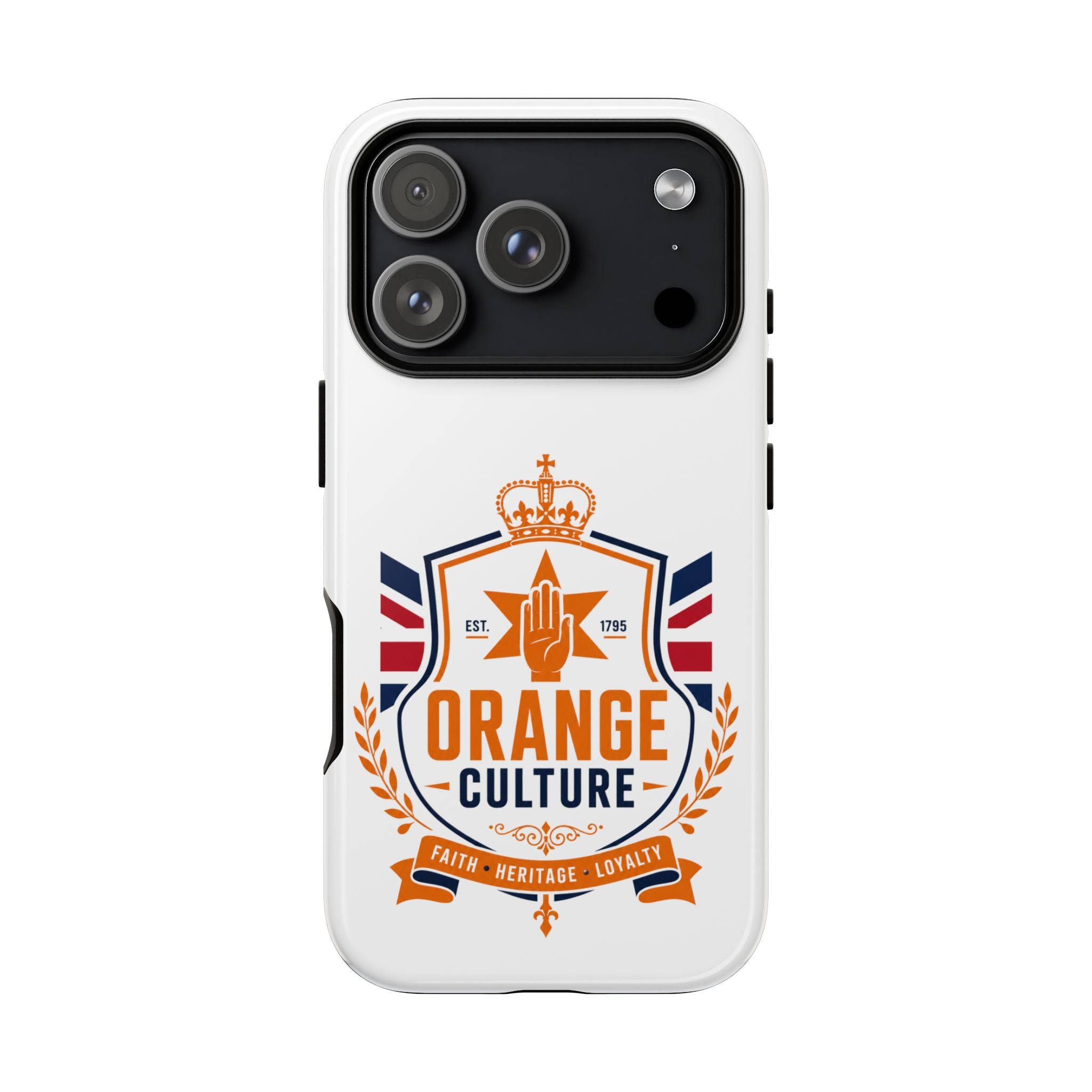 Orange Culture Phone Case — Patriotic Protective Cover