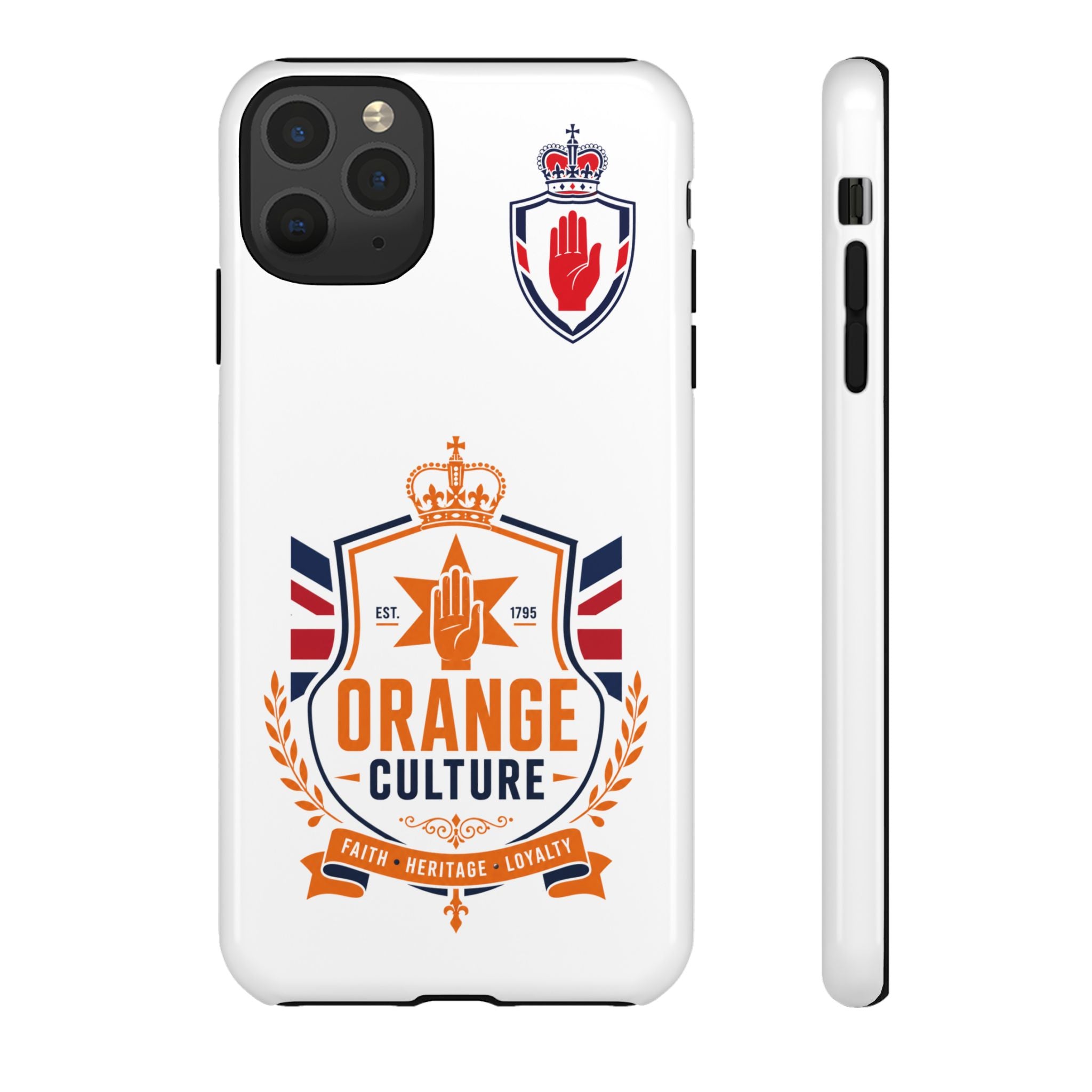 Orange Culture Phone Case — Patriotic Protective Cover