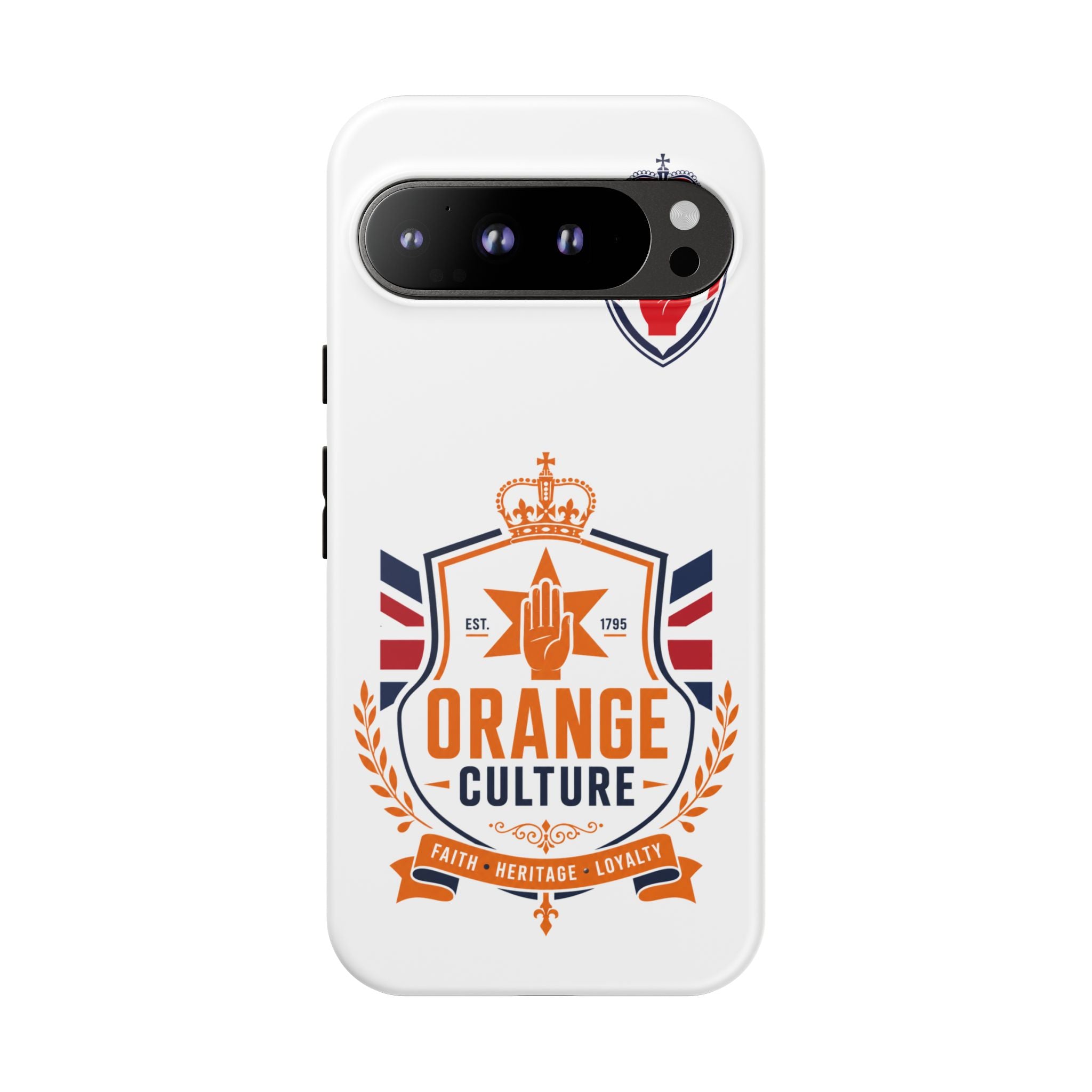 Orange Culture Phone Case — Patriotic Protective Cover