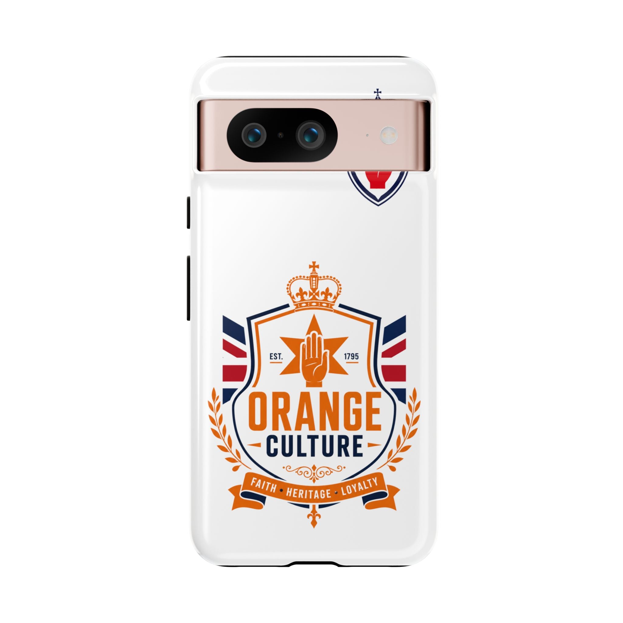 Orange Culture Phone Case — Patriotic Protective Cover