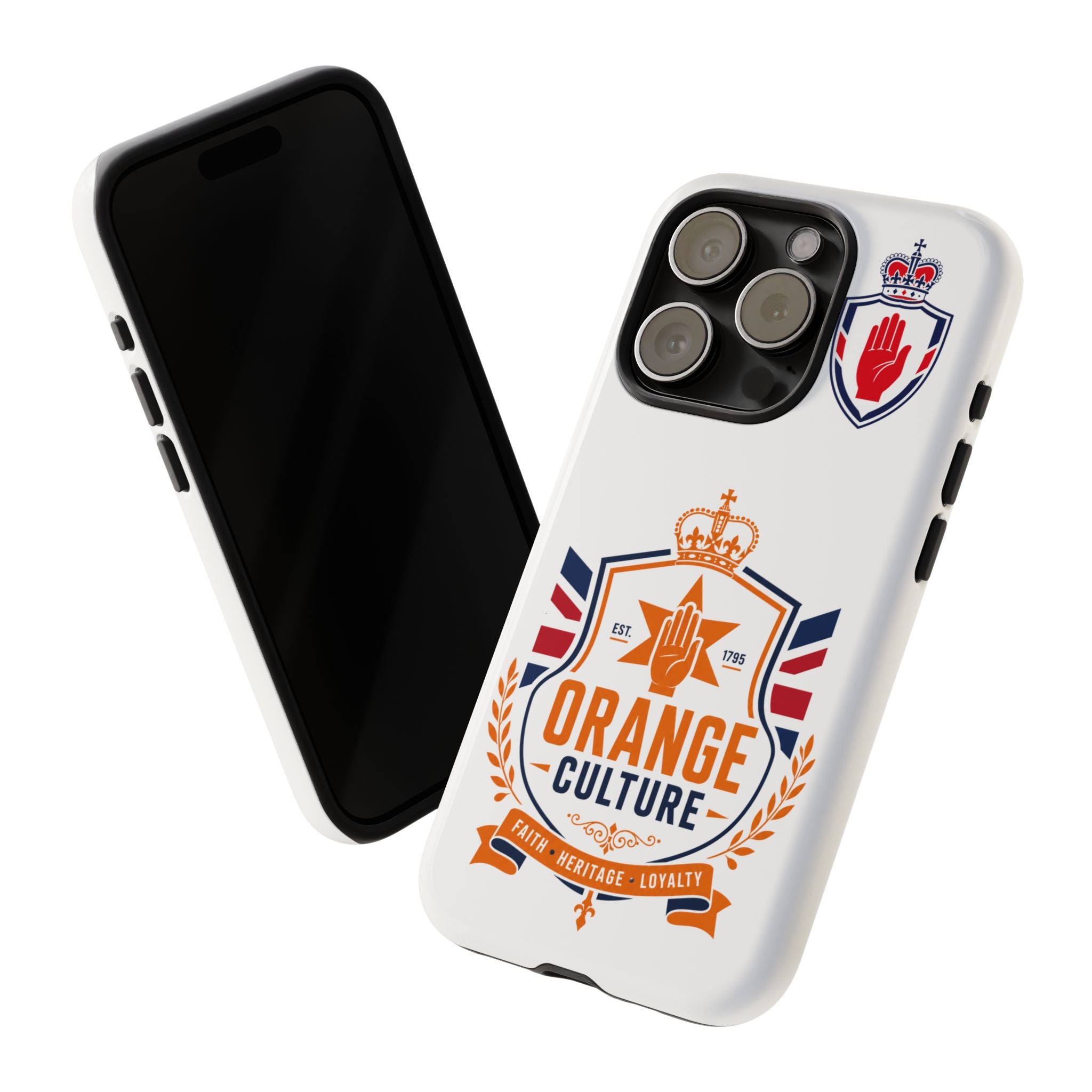 Orange Culture Phone Case — Patriotic Protective Cover