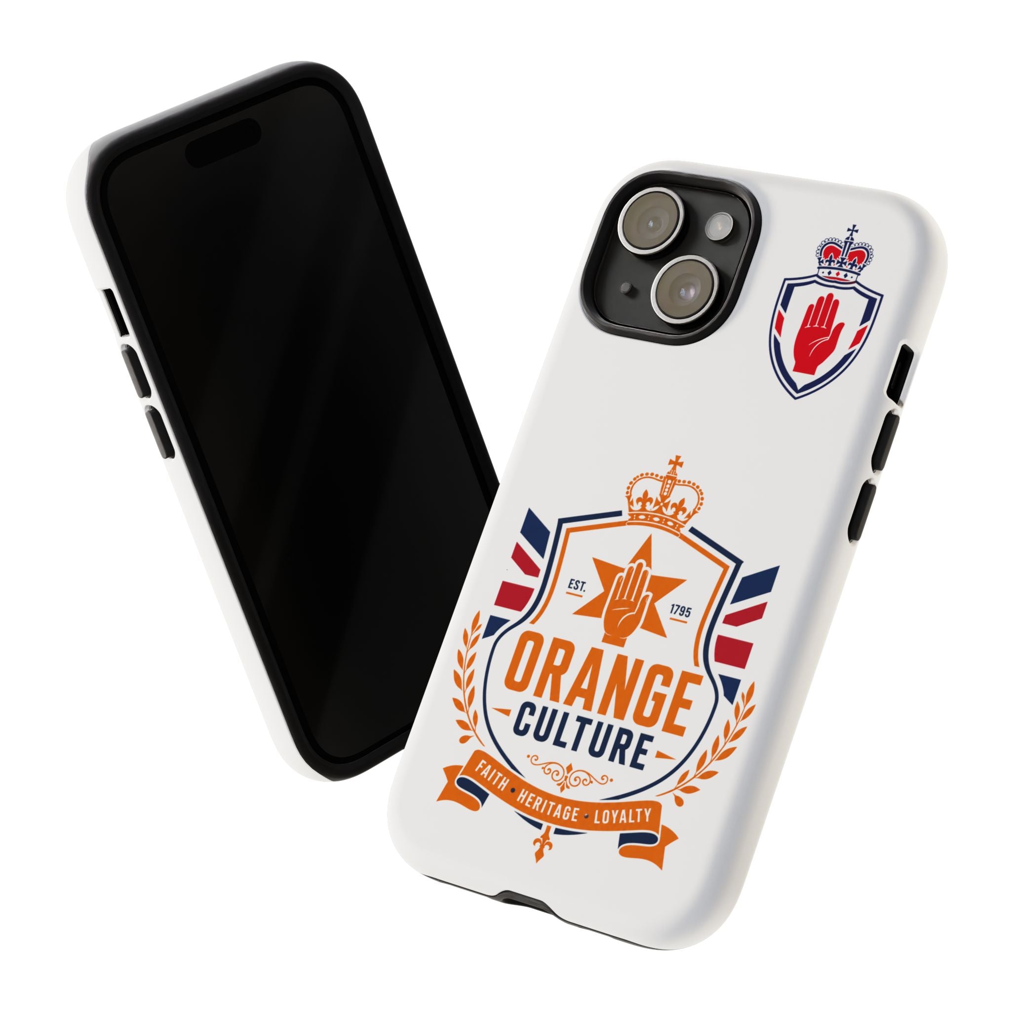 Orange Culture Phone Case — Patriotic Protective Cover