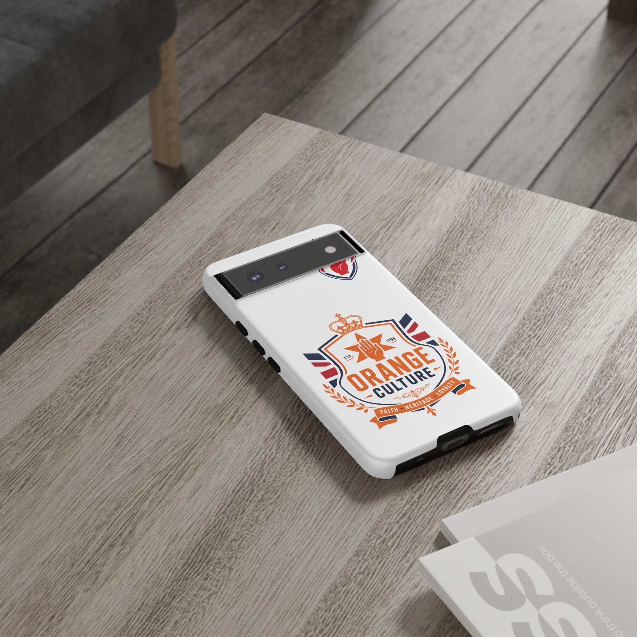 Orange Culture Phone Case — Patriotic Protective Cover