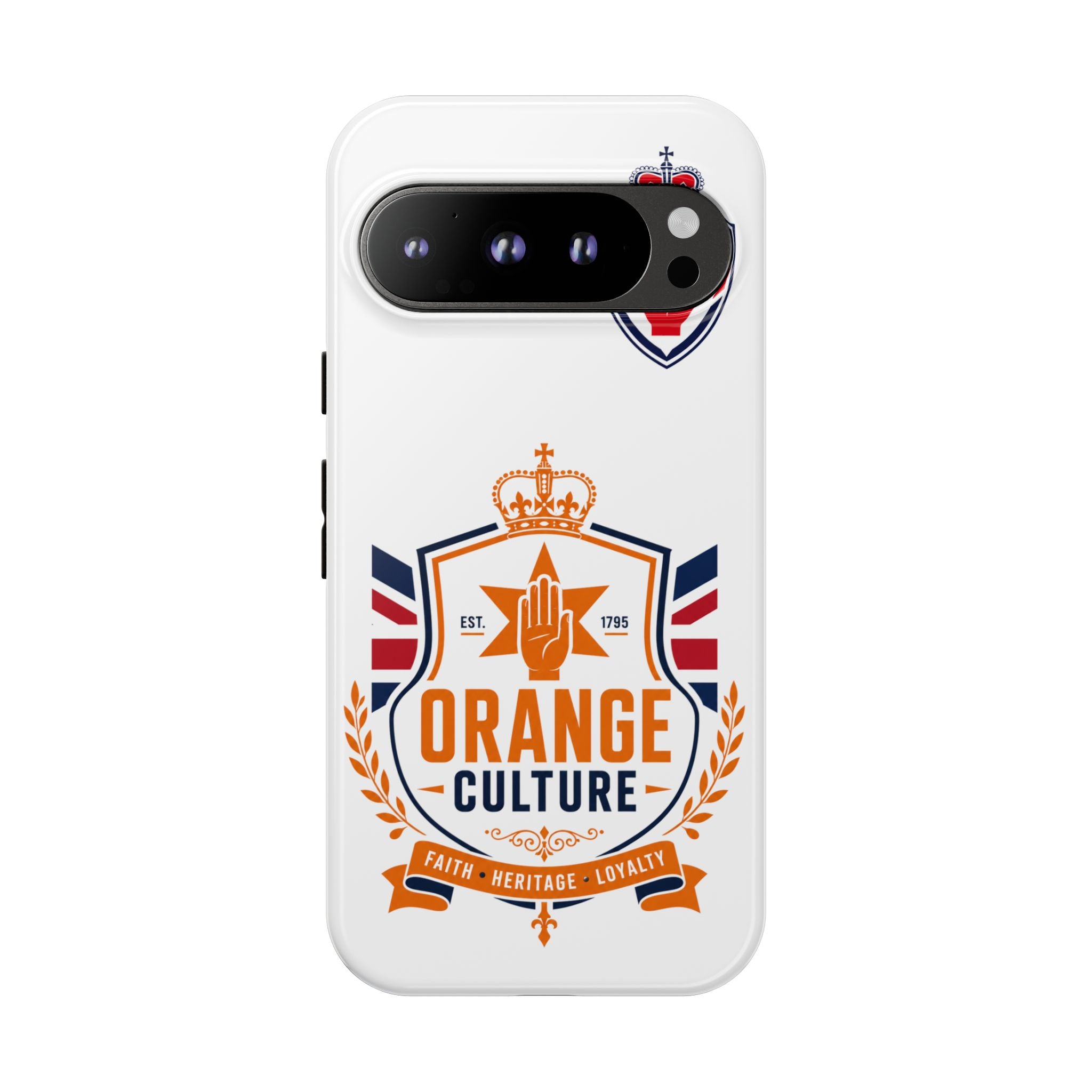 Orange Culture Phone Case — Patriotic Protective Cover