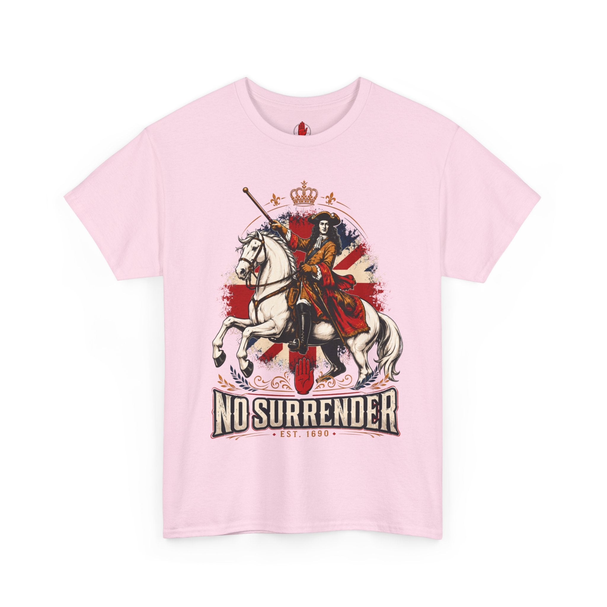 No Surrender T-Shirt — Bold British Graphic Tee