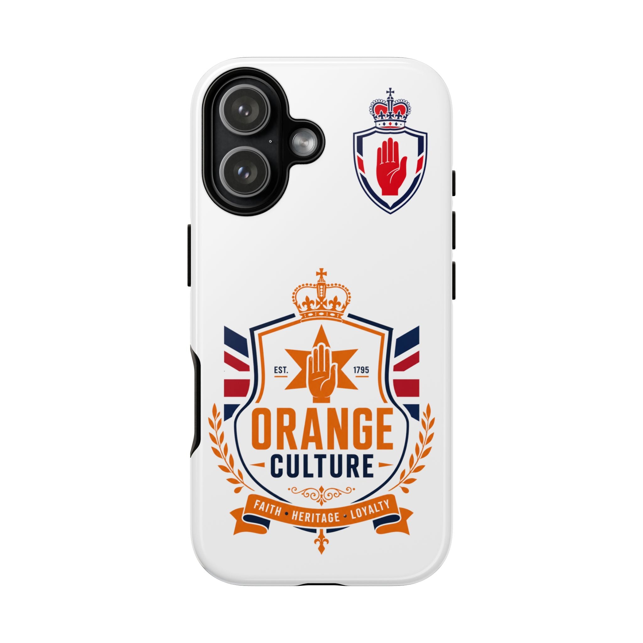 Orange Culture Phone Case — Patriotic Protective Cover
