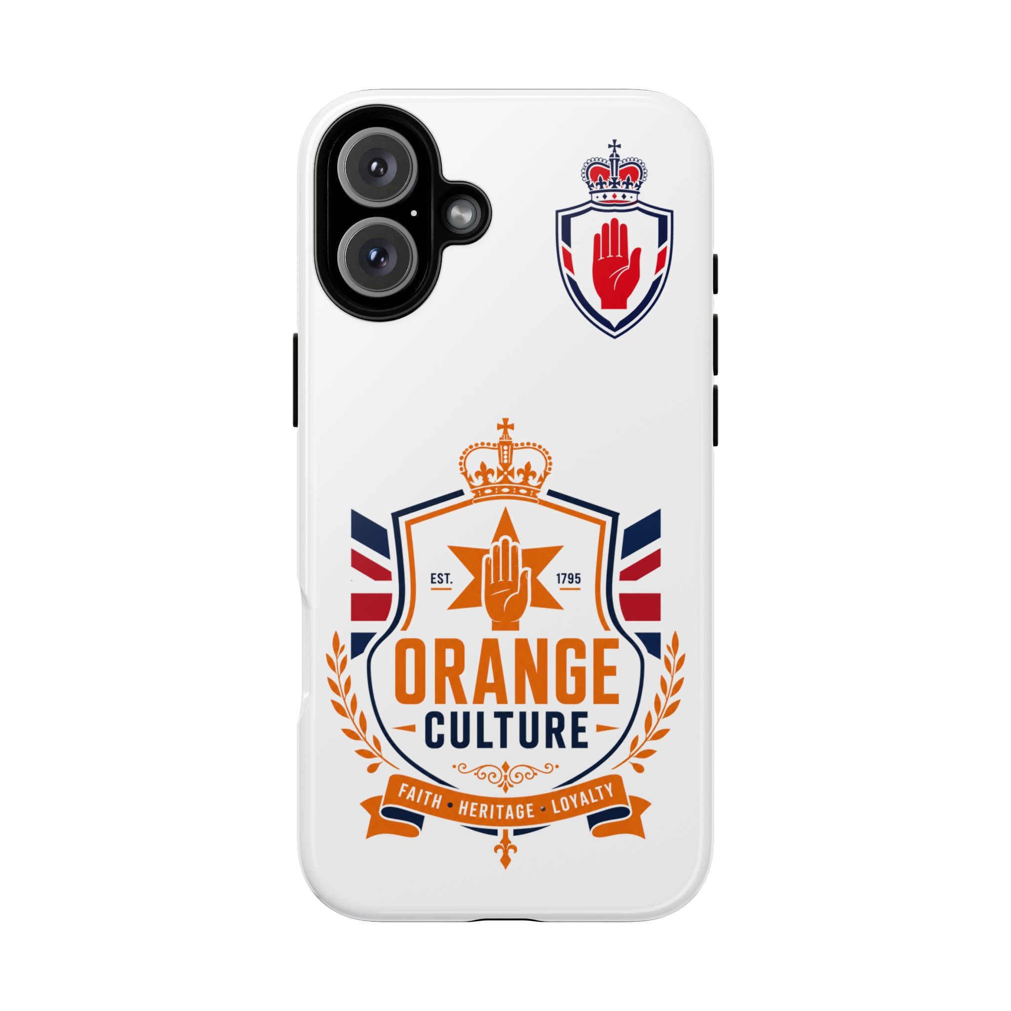 Orange Culture Phone Case — Patriotic Protective Cover