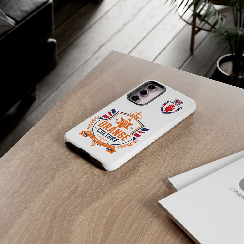 Orange Culture Phone Case — Patriotic Protective Cover