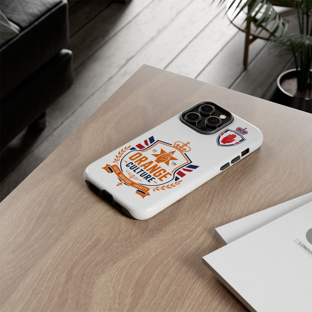 Orange Culture Phone Case — Patriotic Protective Cover