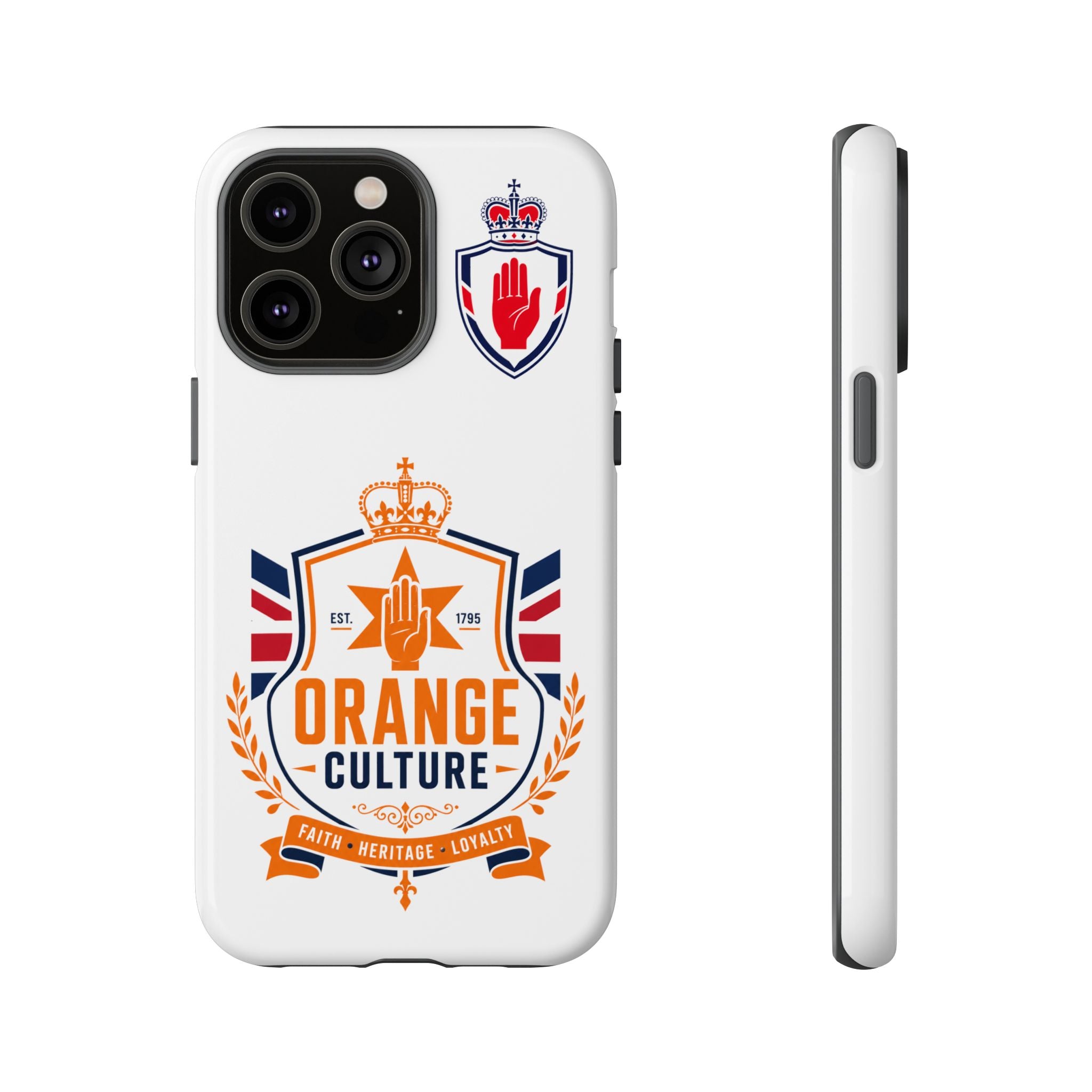 Orange Culture Phone Case — Patriotic Protective Cover