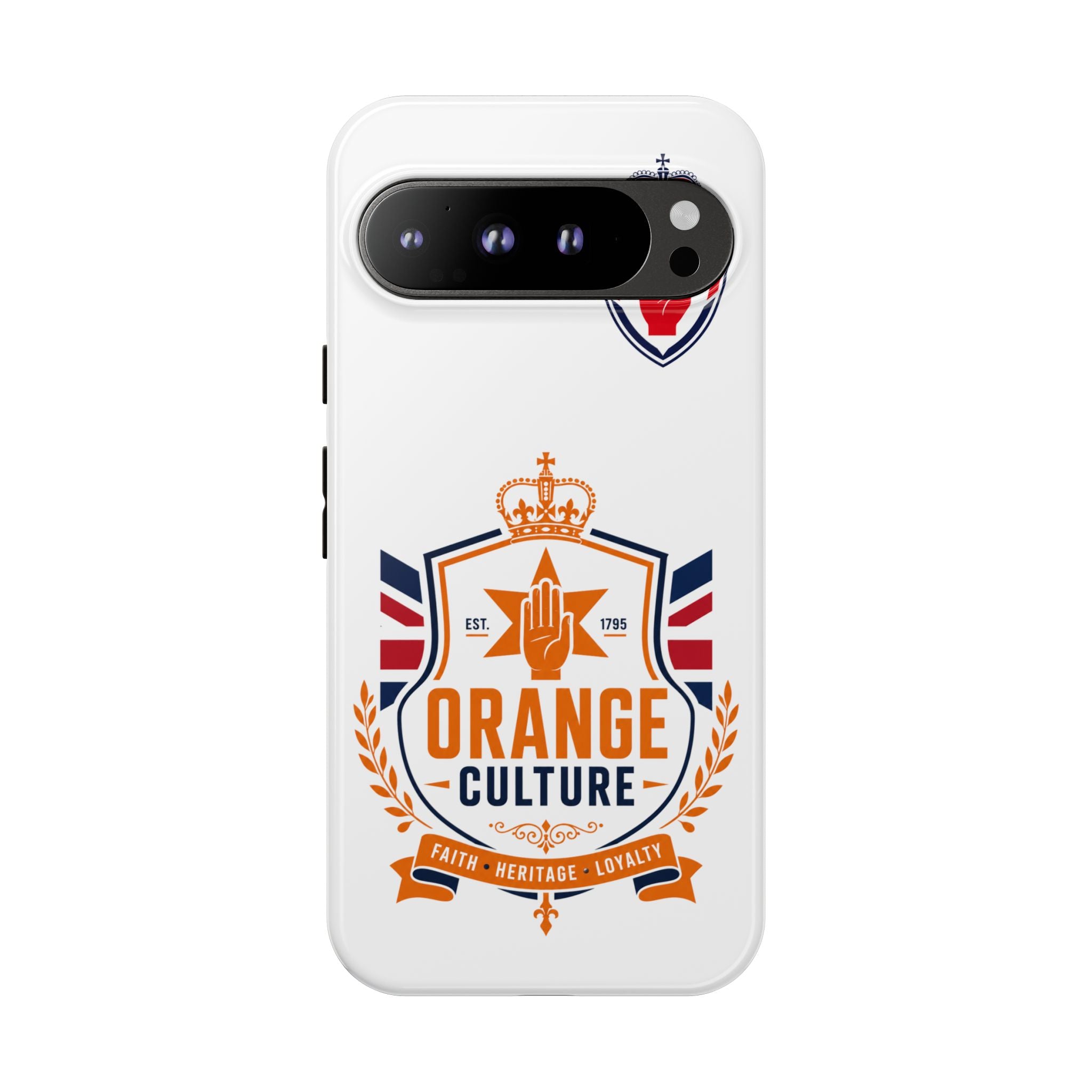 Orange Culture Phone Case — Patriotic Protective Cover