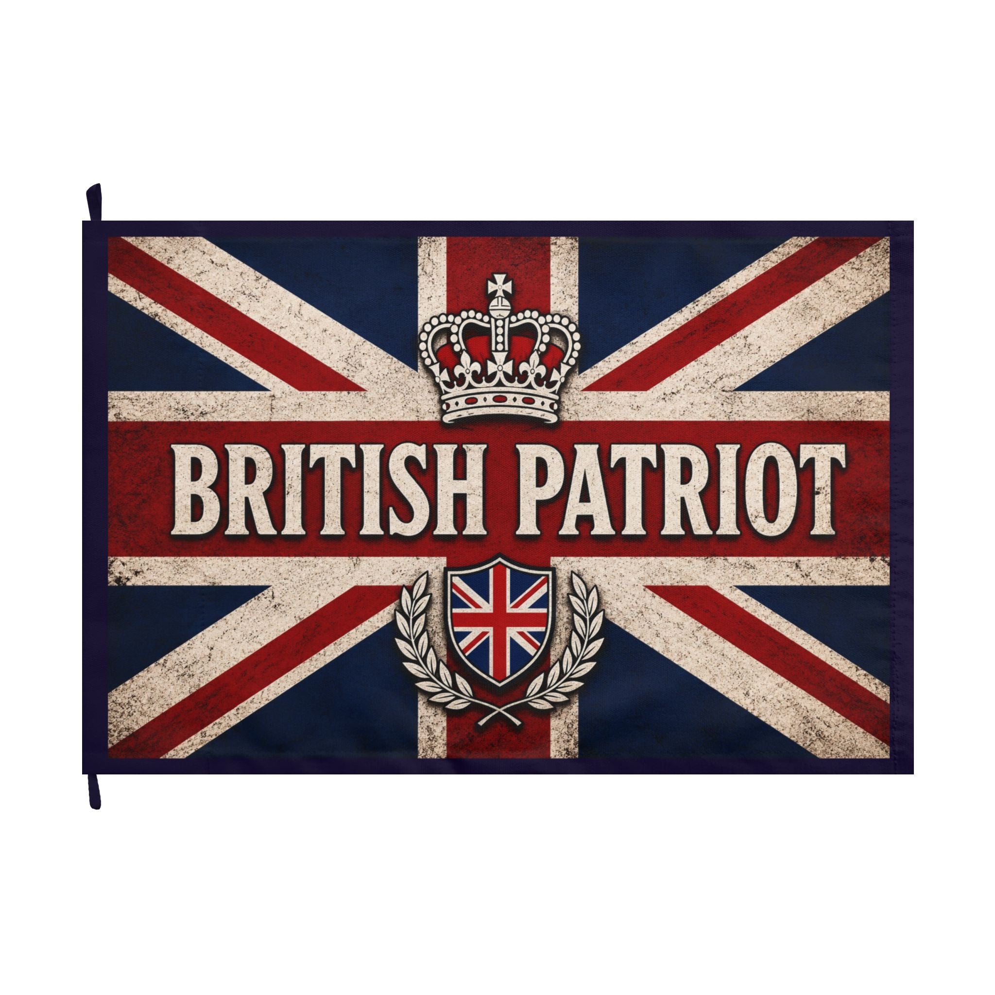 Double sided true British patriot flag