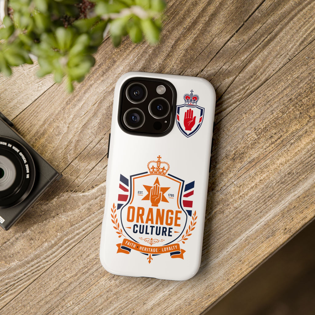 Orange Culture Phone Case — Patriotic Protective Cover