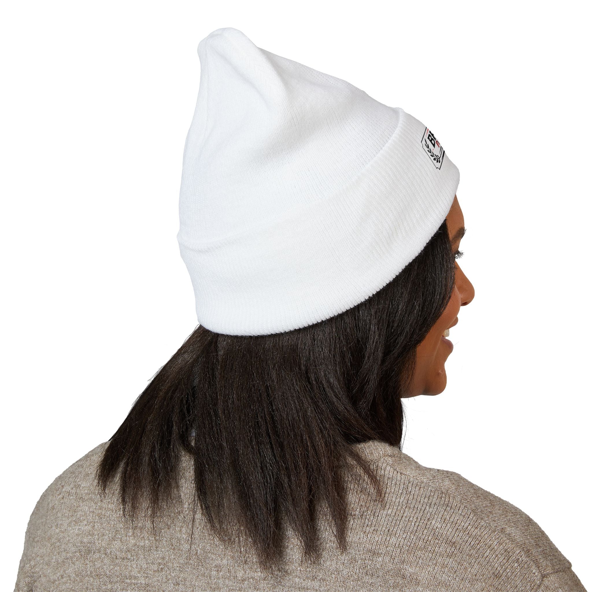 British Patriot Embroidered Cuffed Beanie