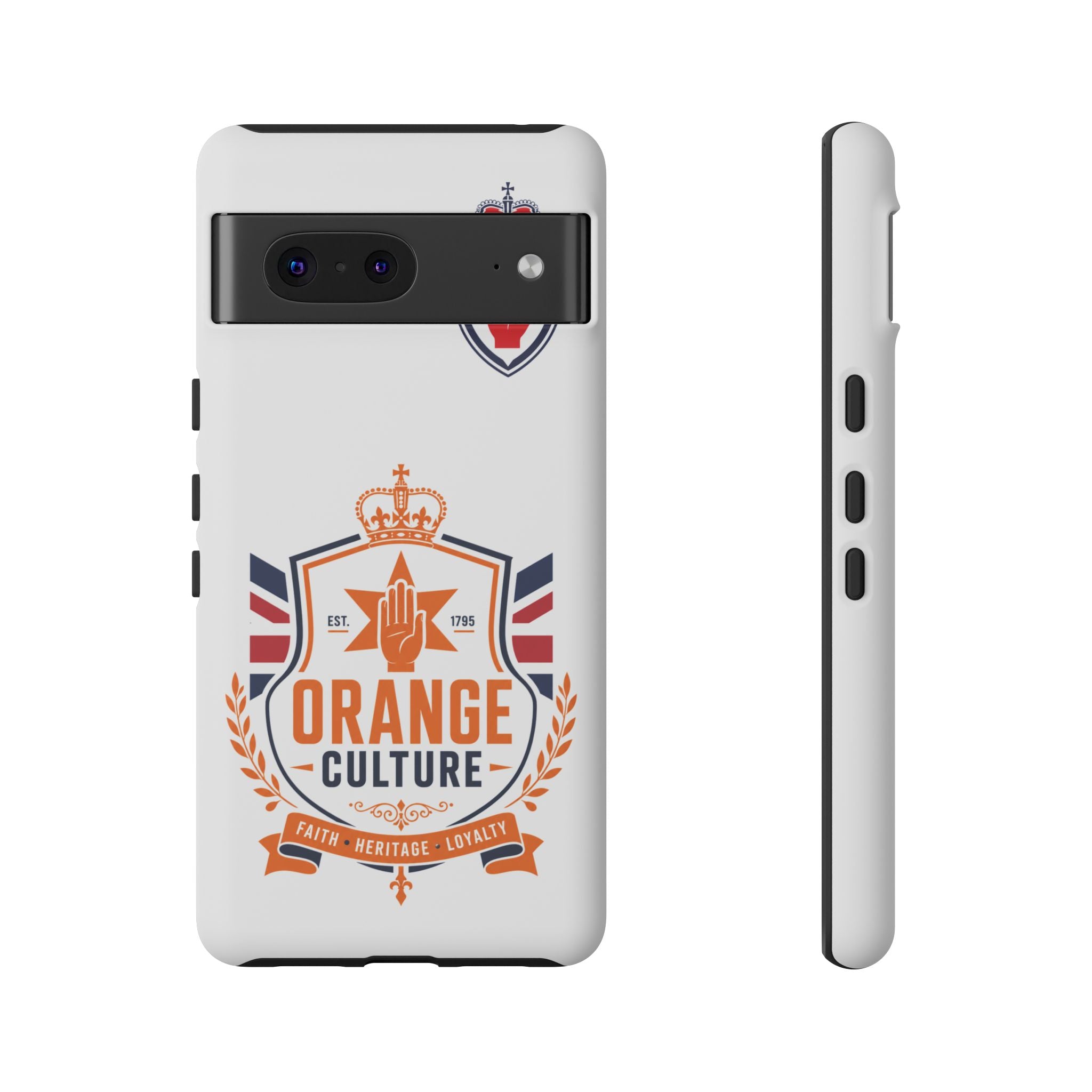 Orange Culture Phone Case — Patriotic Protective Cover