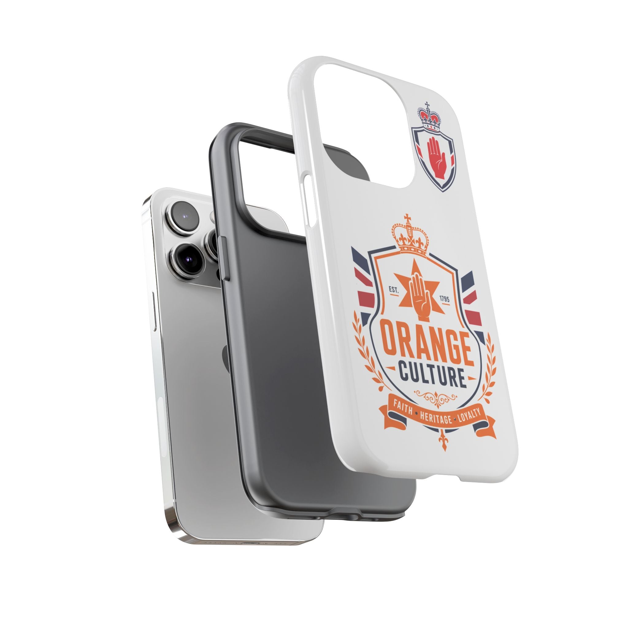 Orange Culture Phone Case — Patriotic Protective Cover