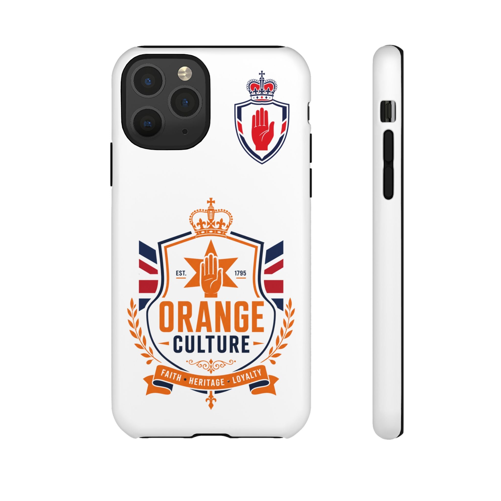 Orange Culture Phone Case — Patriotic Protective Cover