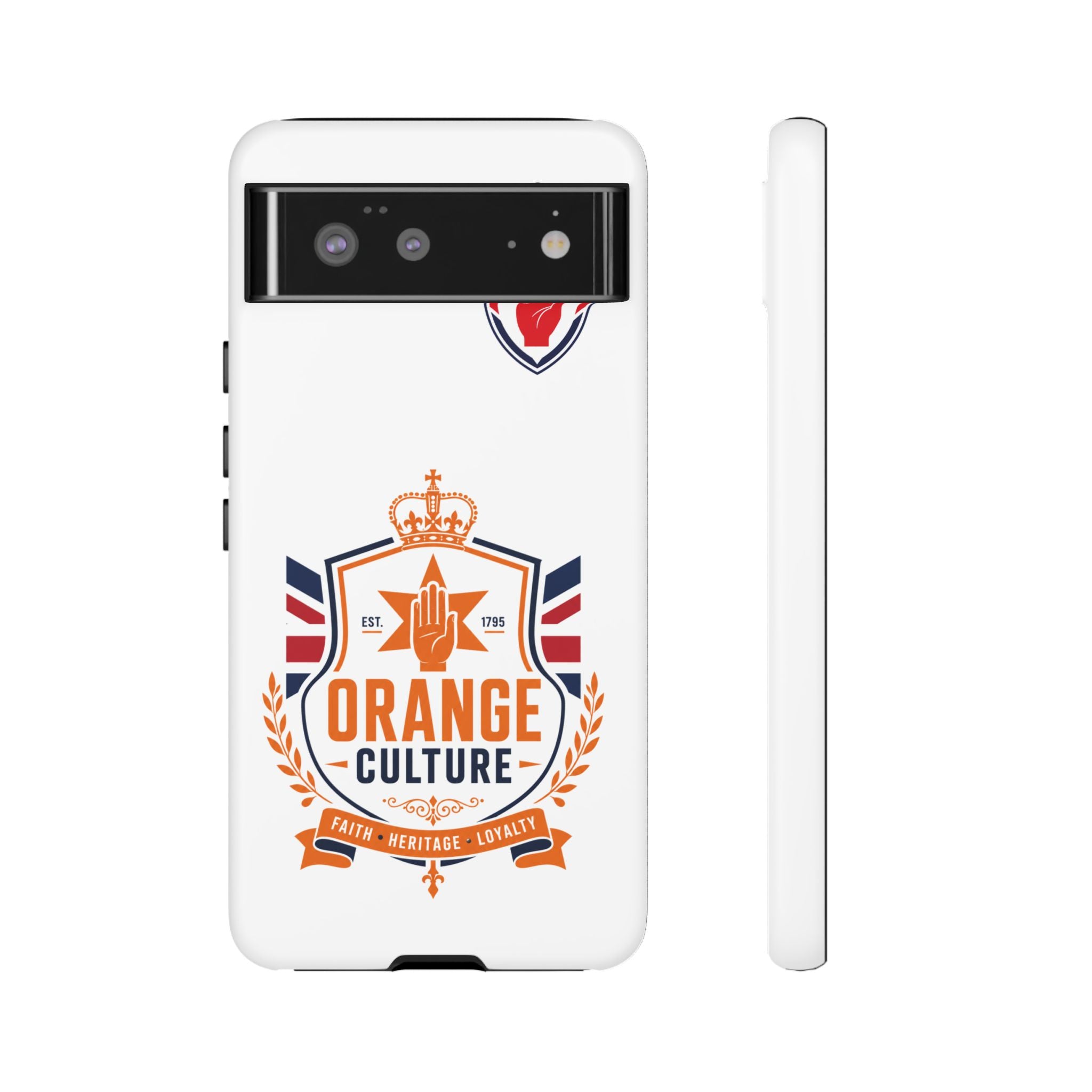 Orange Culture Phone Case — Patriotic Protective Cover