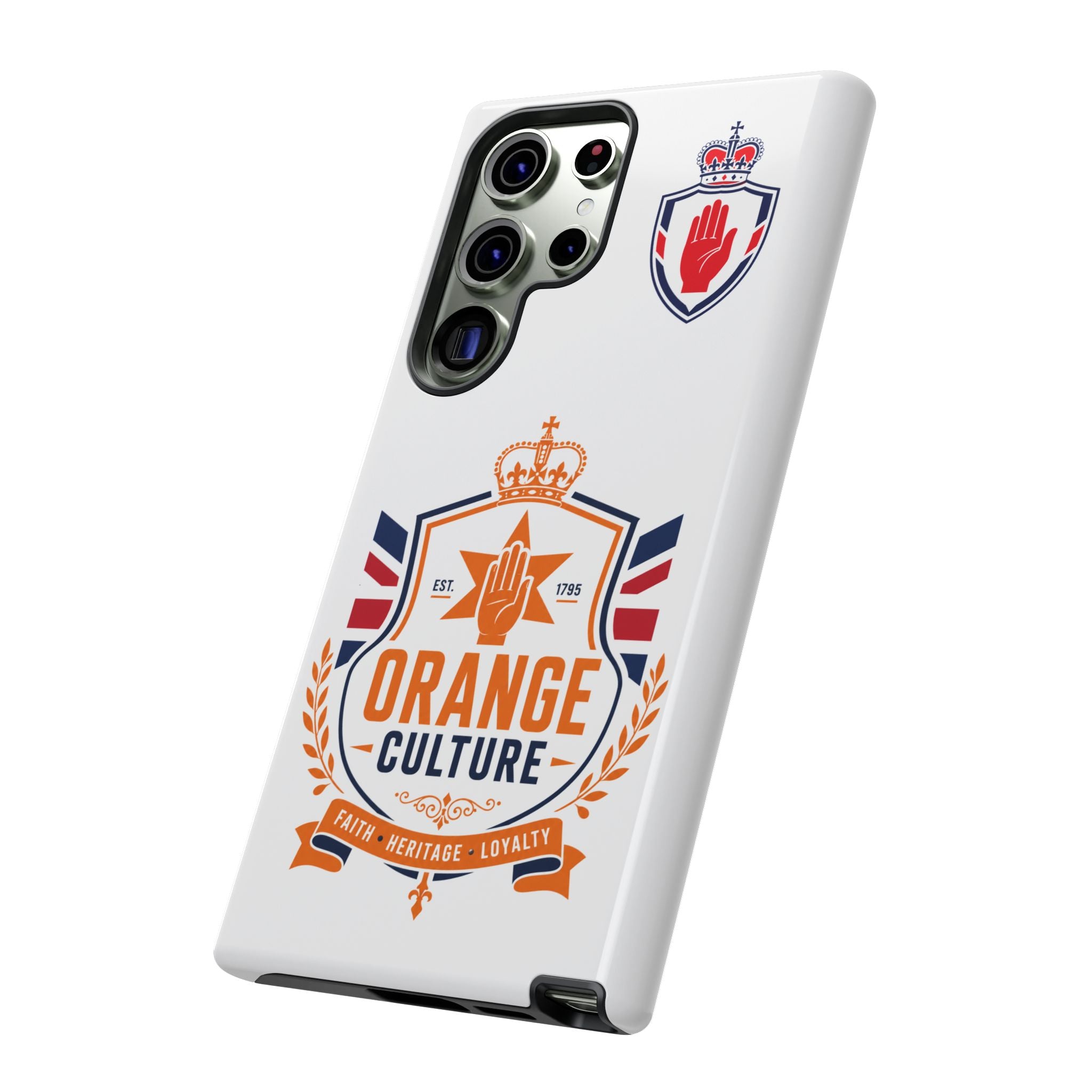 Orange Culture Phone Case — Patriotic Protective Cover