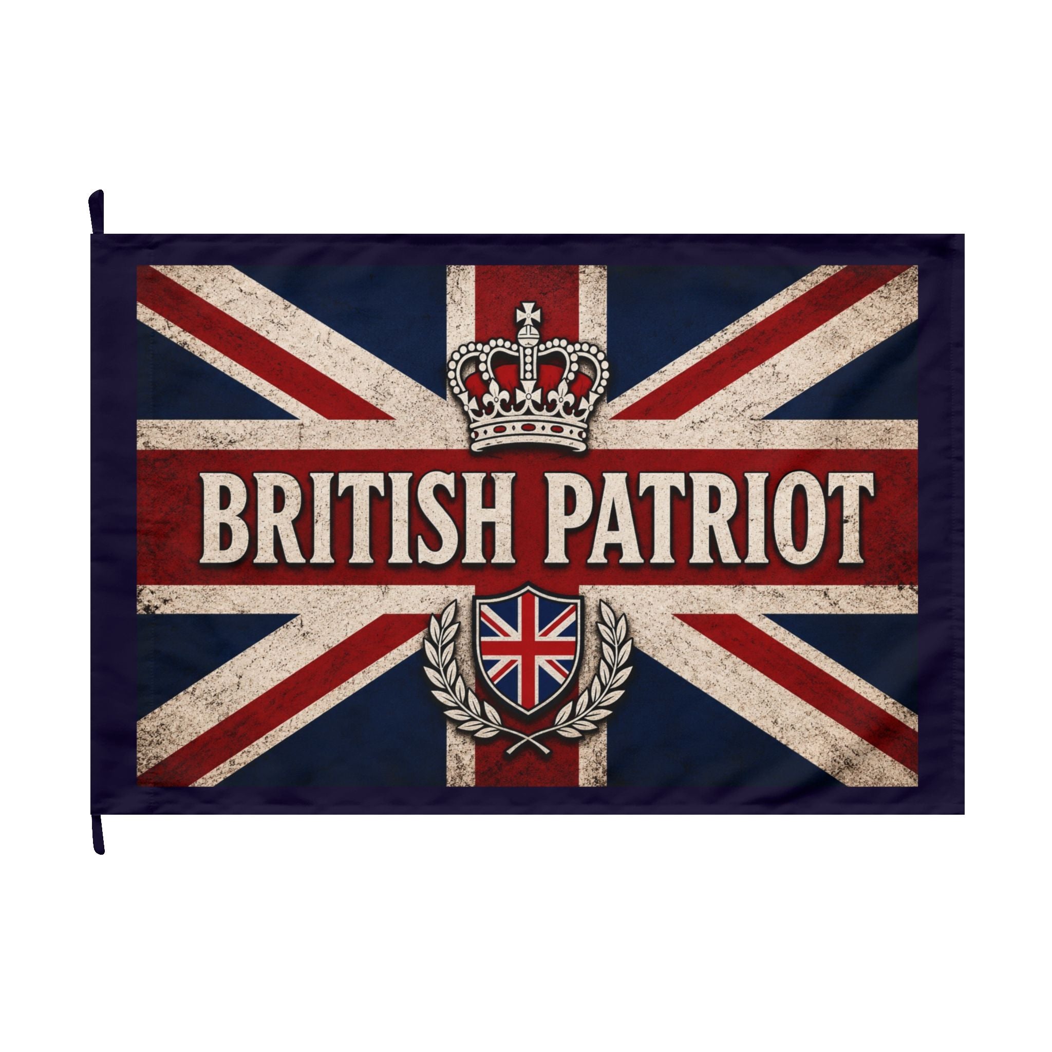 Double sided true British patriot flag