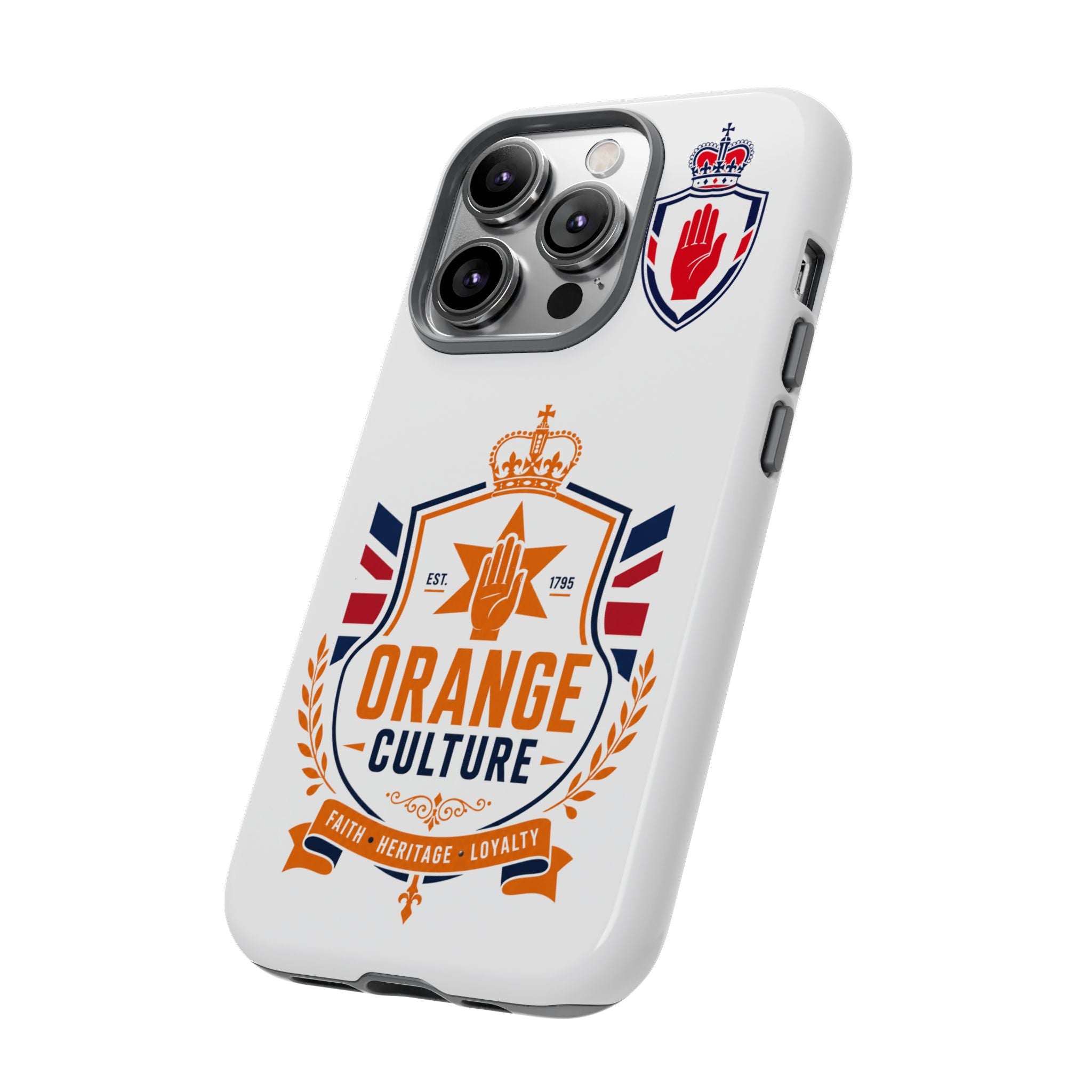 Orange Culture Phone Case — Patriotic Protective Cover