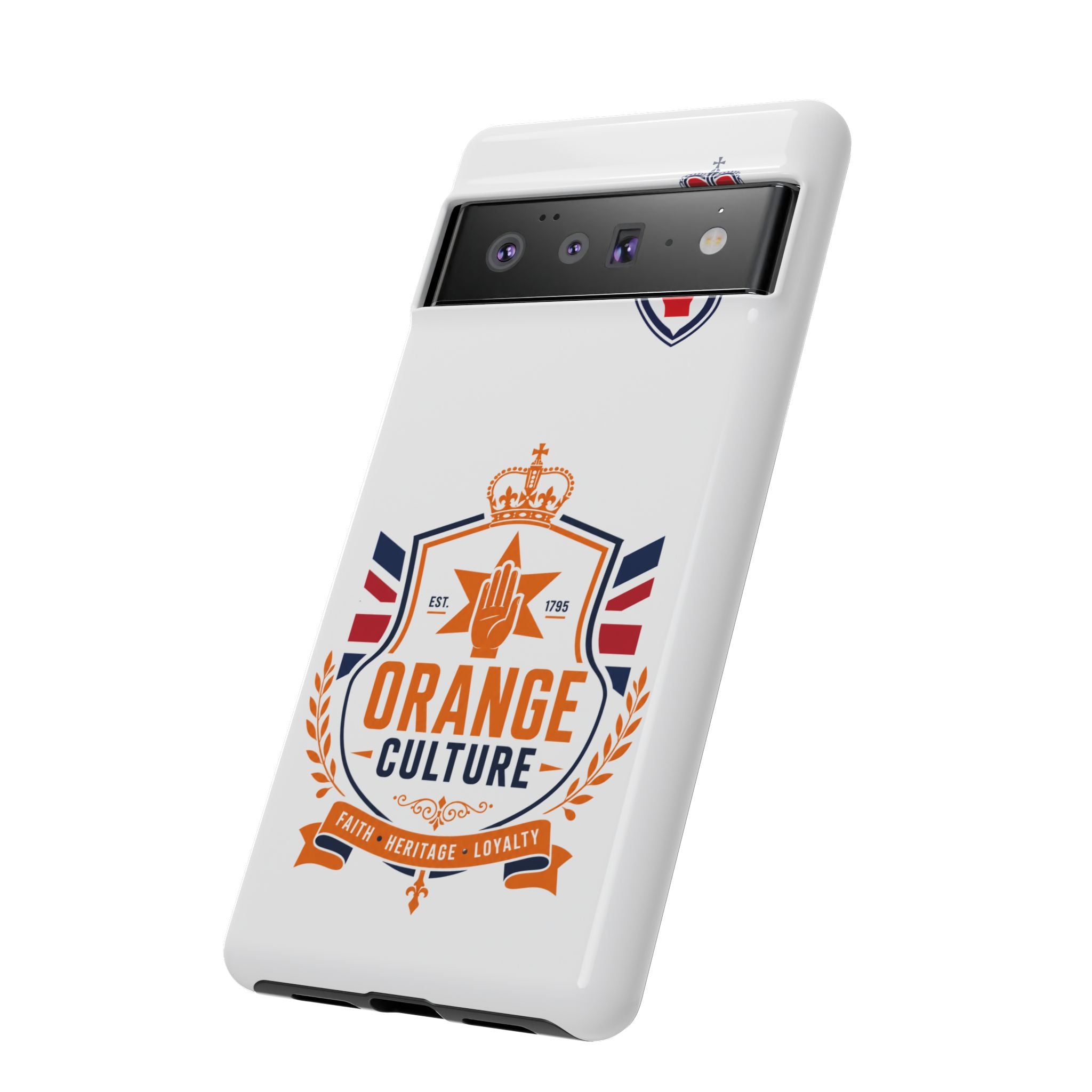 Orange Culture Phone Case — Patriotic Protective Cover