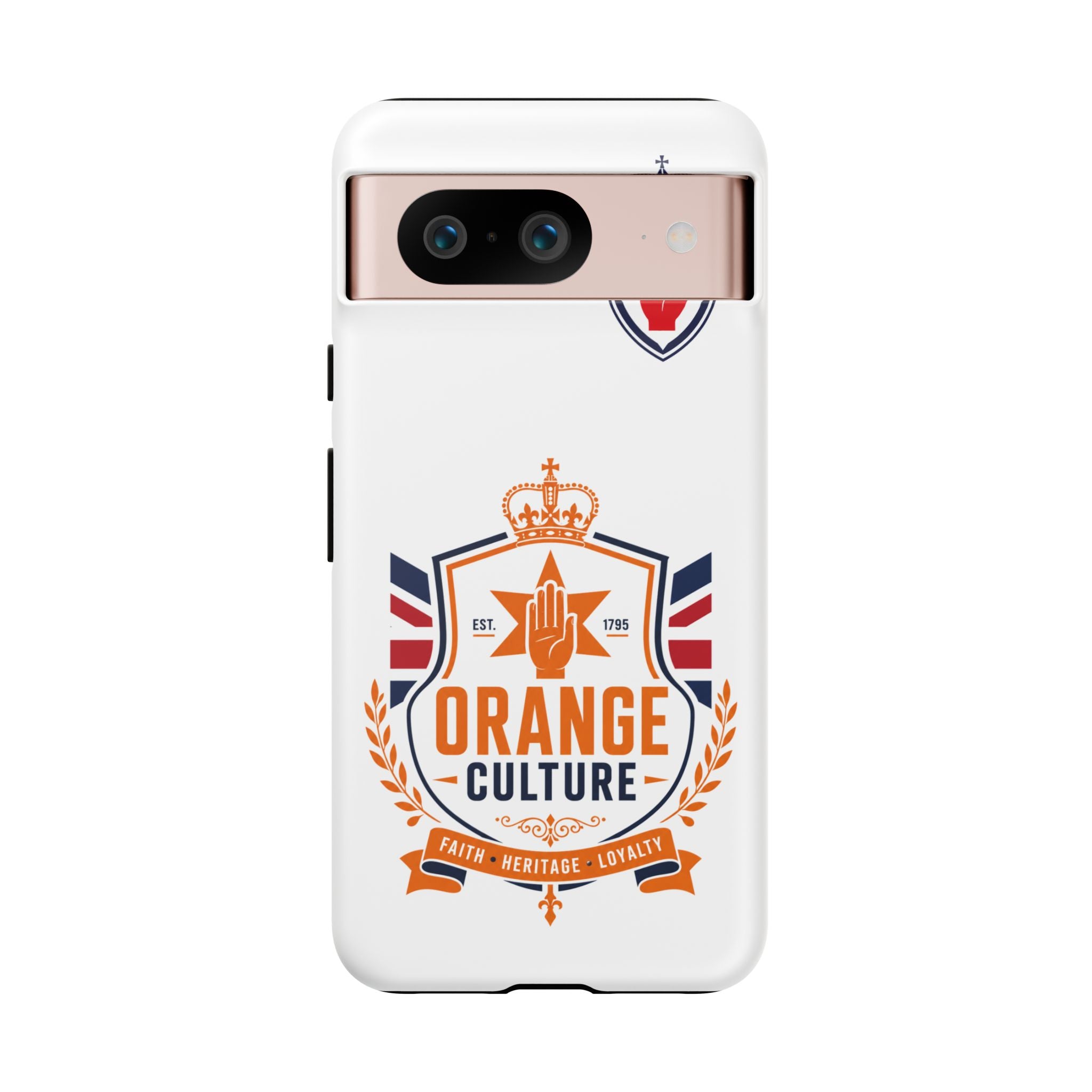 Orange Culture Phone Case — Patriotic Protective Cover