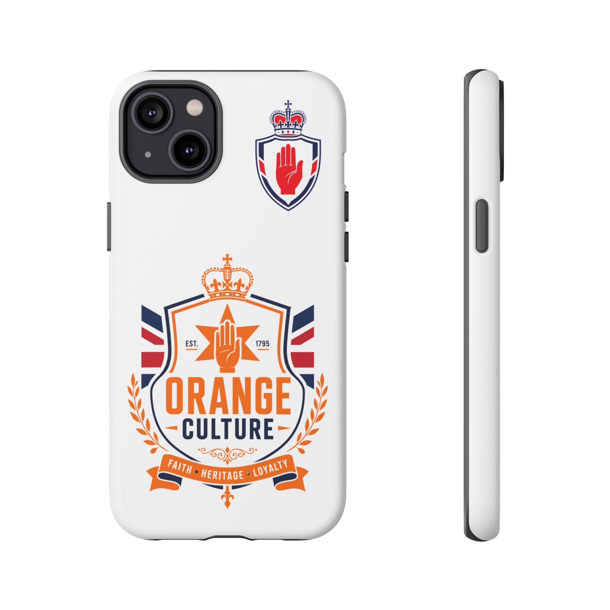 Orange Culture Phone Case — Patriotic Protective Cover