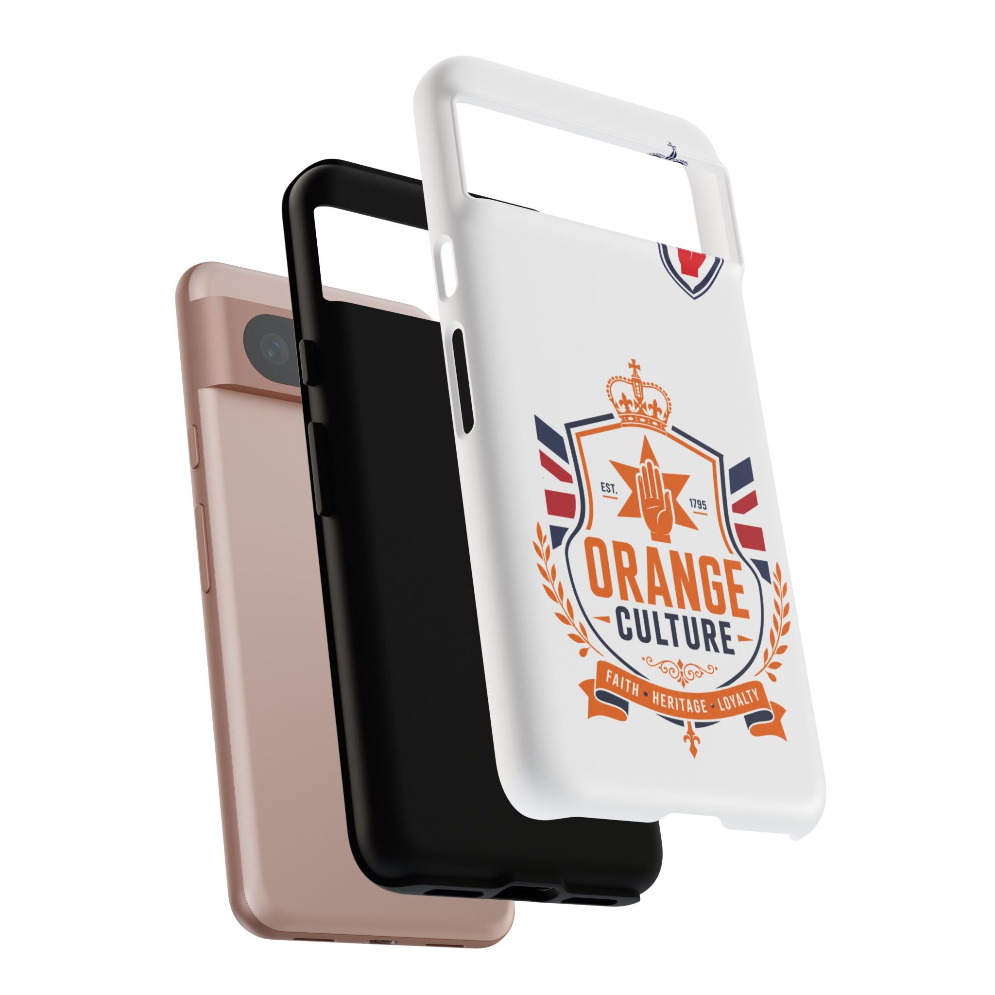 Orange Culture Phone Case — Patriotic Protective Cover