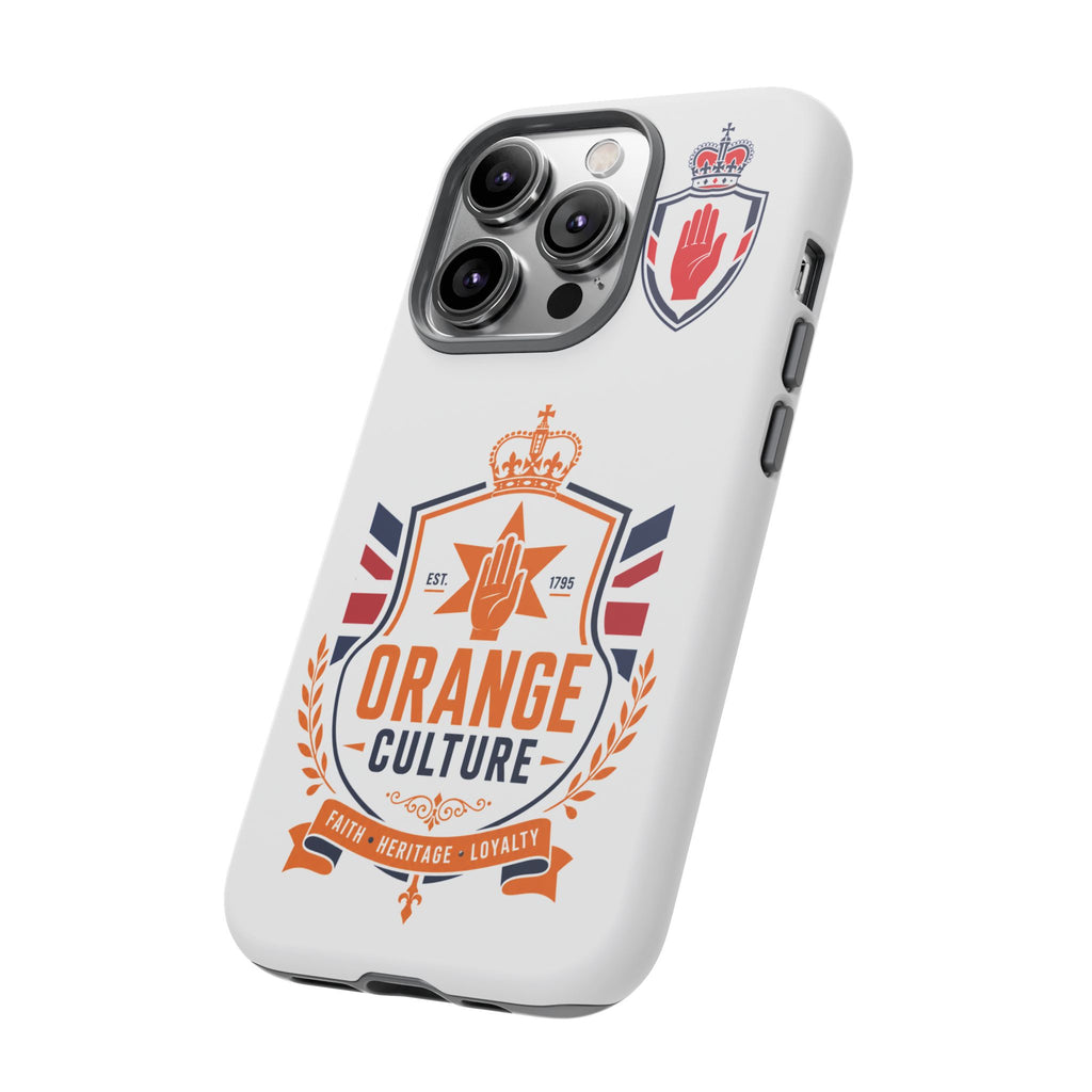Orange Culture Phone Case — Patriotic Protective Cover