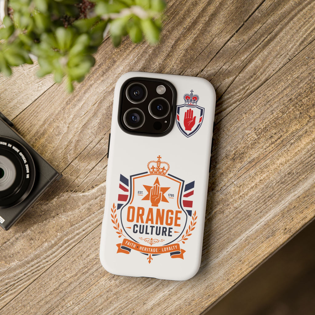 Orange Culture Phone Case — Patriotic Protective Cover