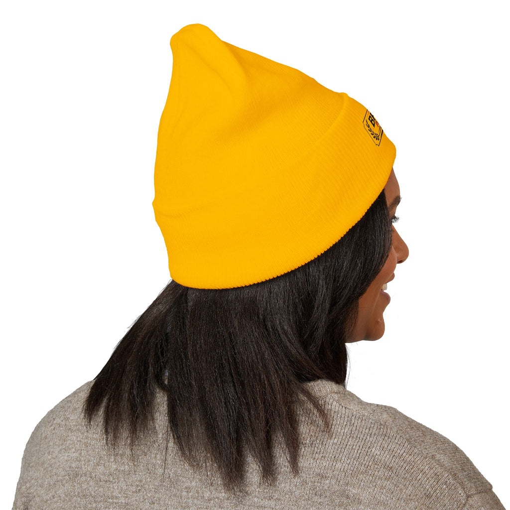 British Patriot Embroidered Cuffed Beanie