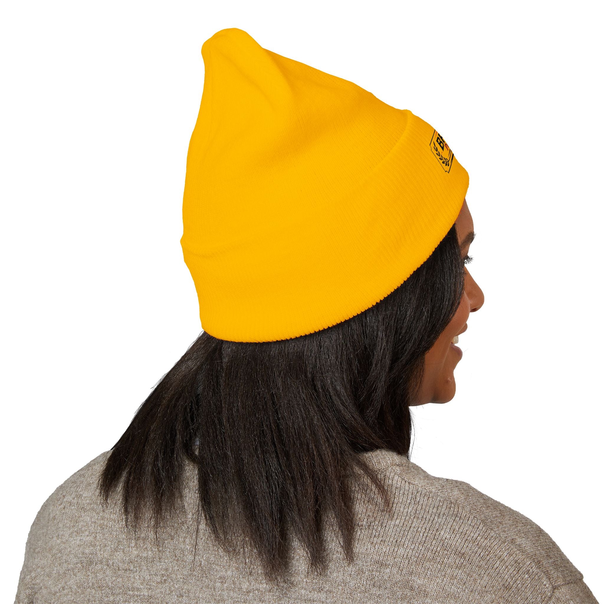 British Patriot Embroidered Cuffed Beanie