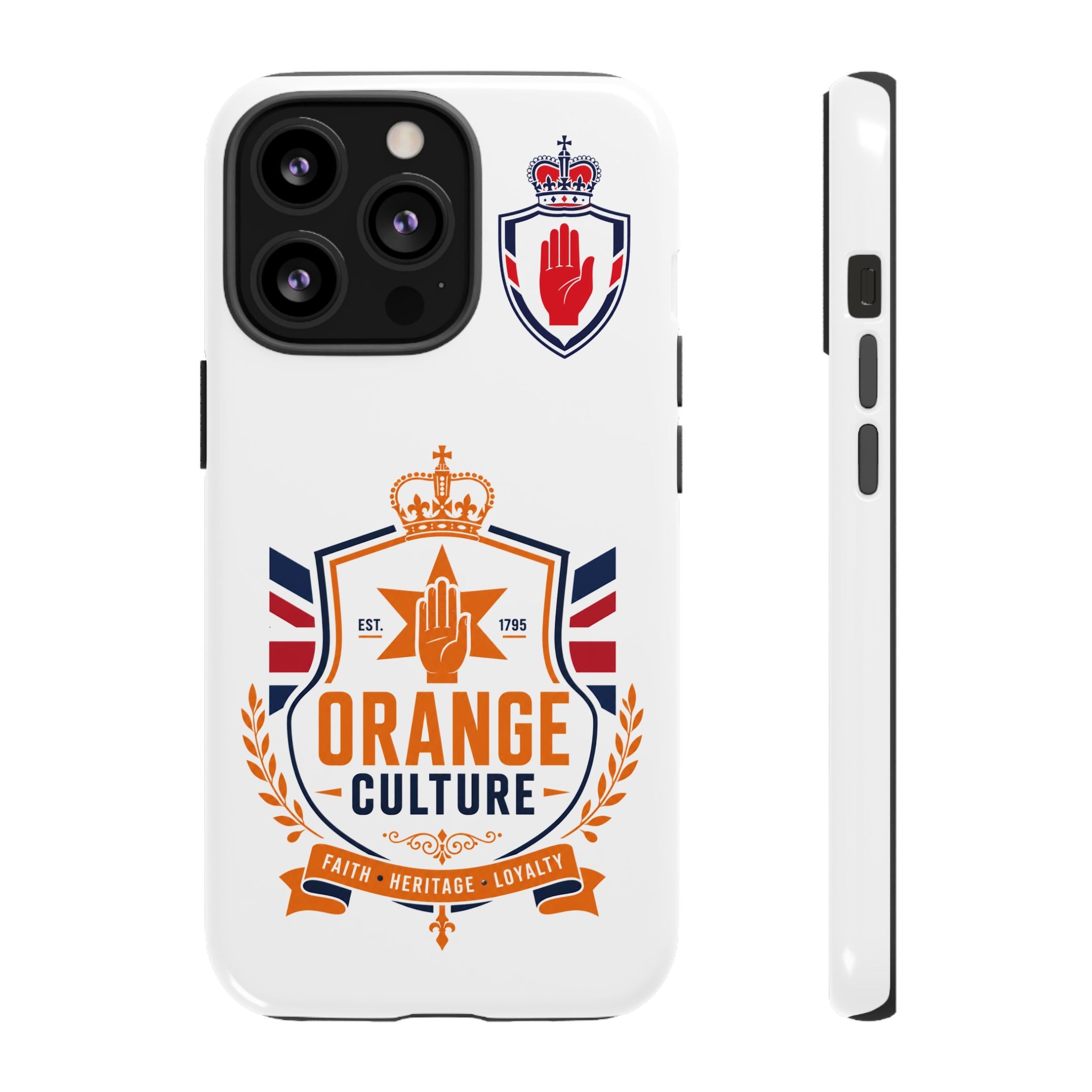 Orange Culture Phone Case — Patriotic Protective Cover