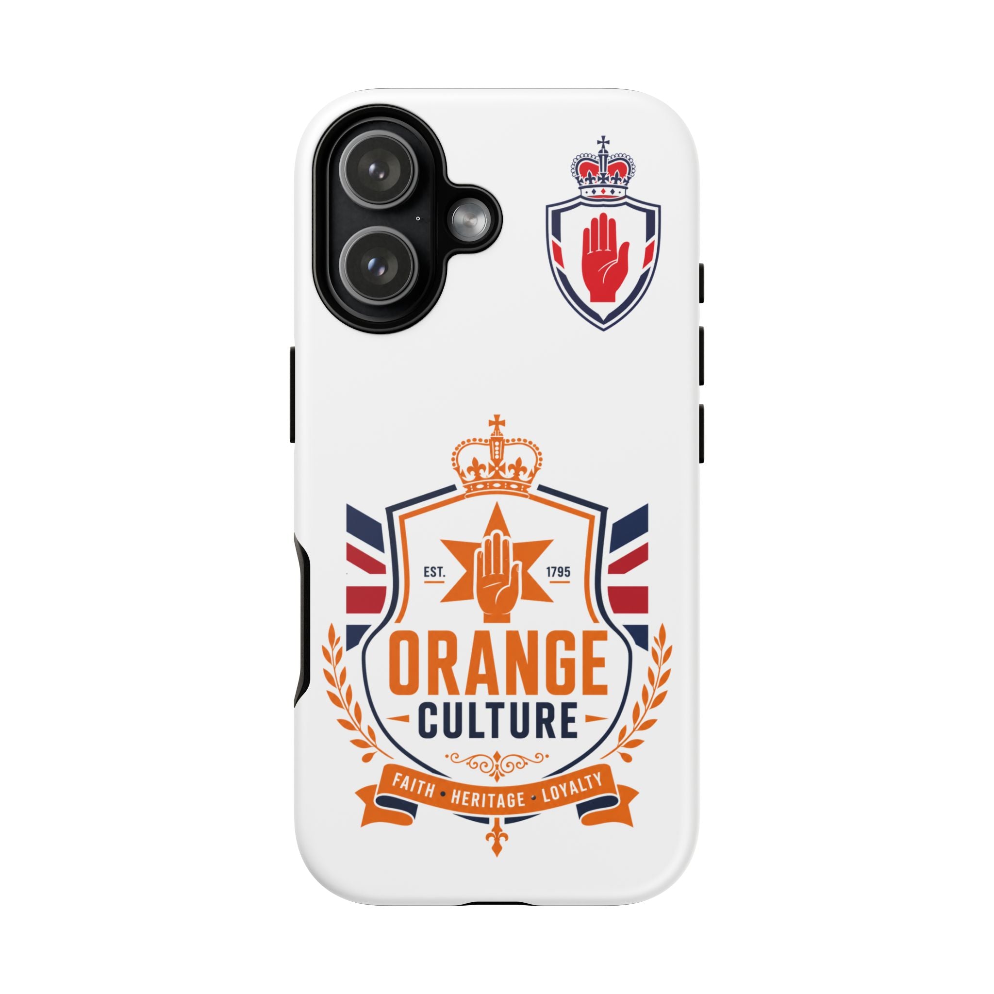 Orange Culture Phone Case — Patriotic Protective Cover