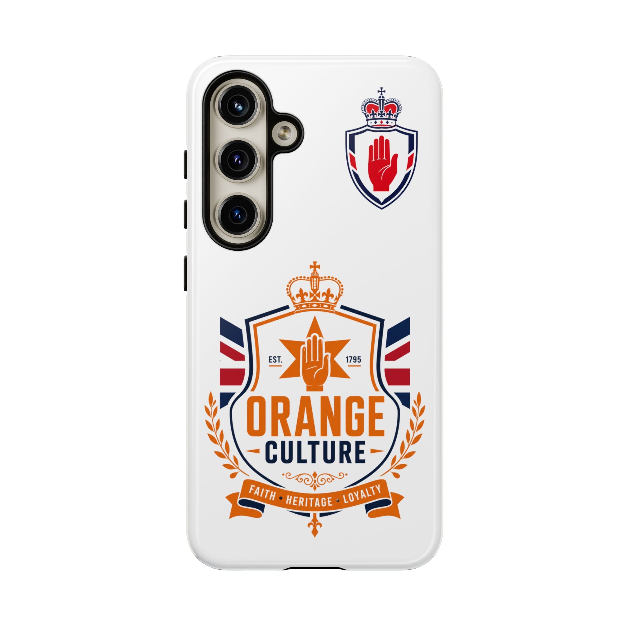 Orange Culture Phone Case — Patriotic Protective Cover