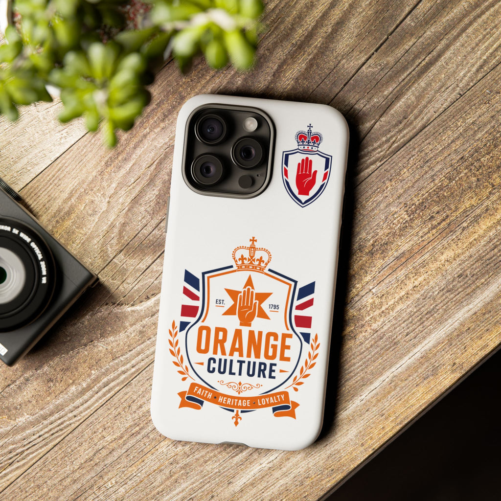 Orange Culture Phone Case — Patriotic Protective Cover