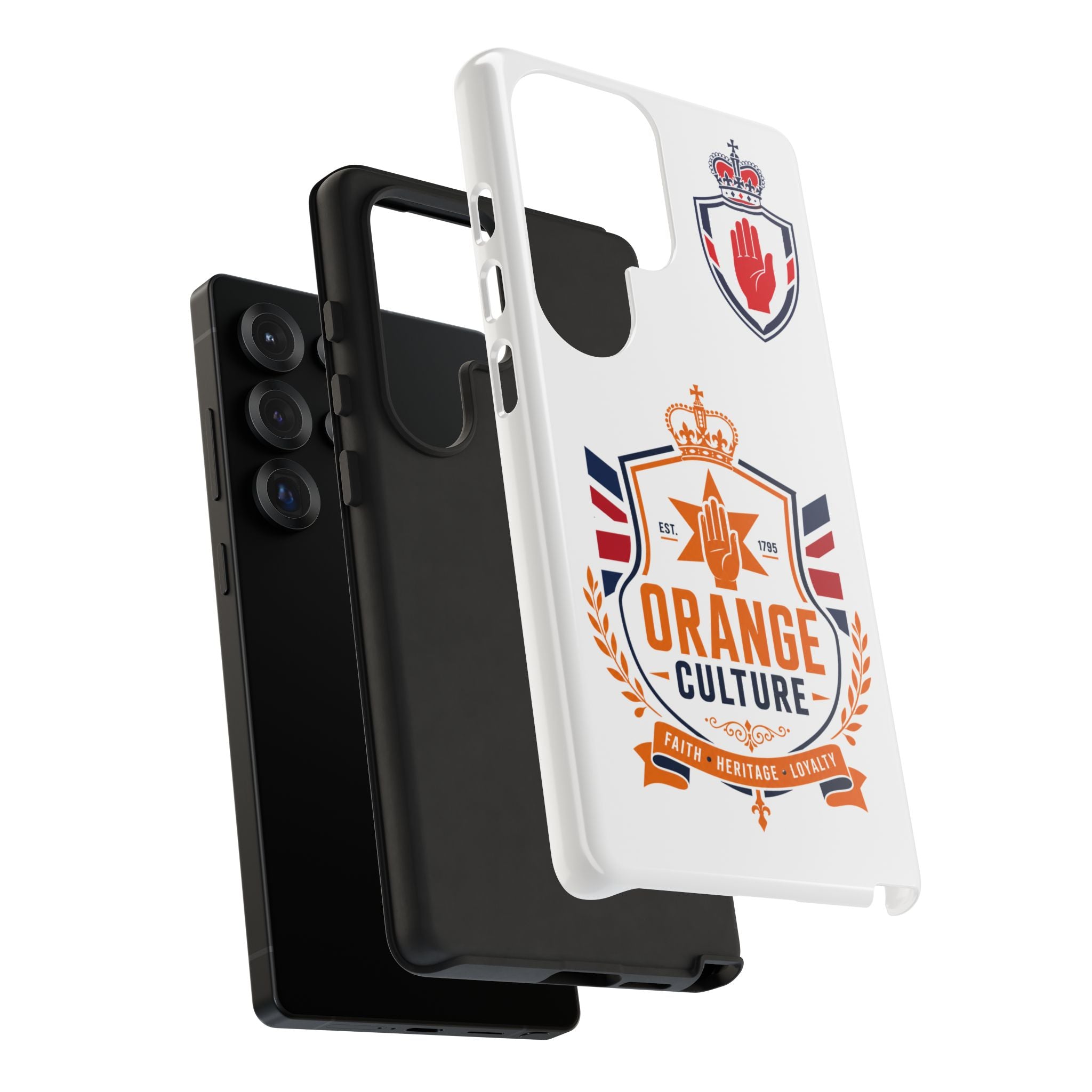 Orange Culture Phone Case — Patriotic Protective Cover