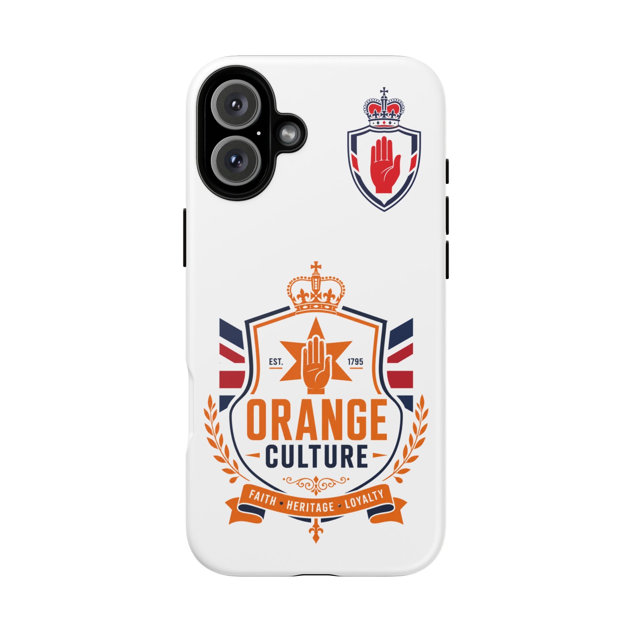 Orange Culture Phone Case — Patriotic Protective Cover