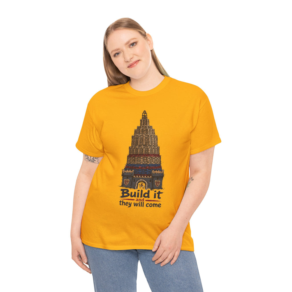 Build it and they will come T-Shirt — Bold British Graphic Tee