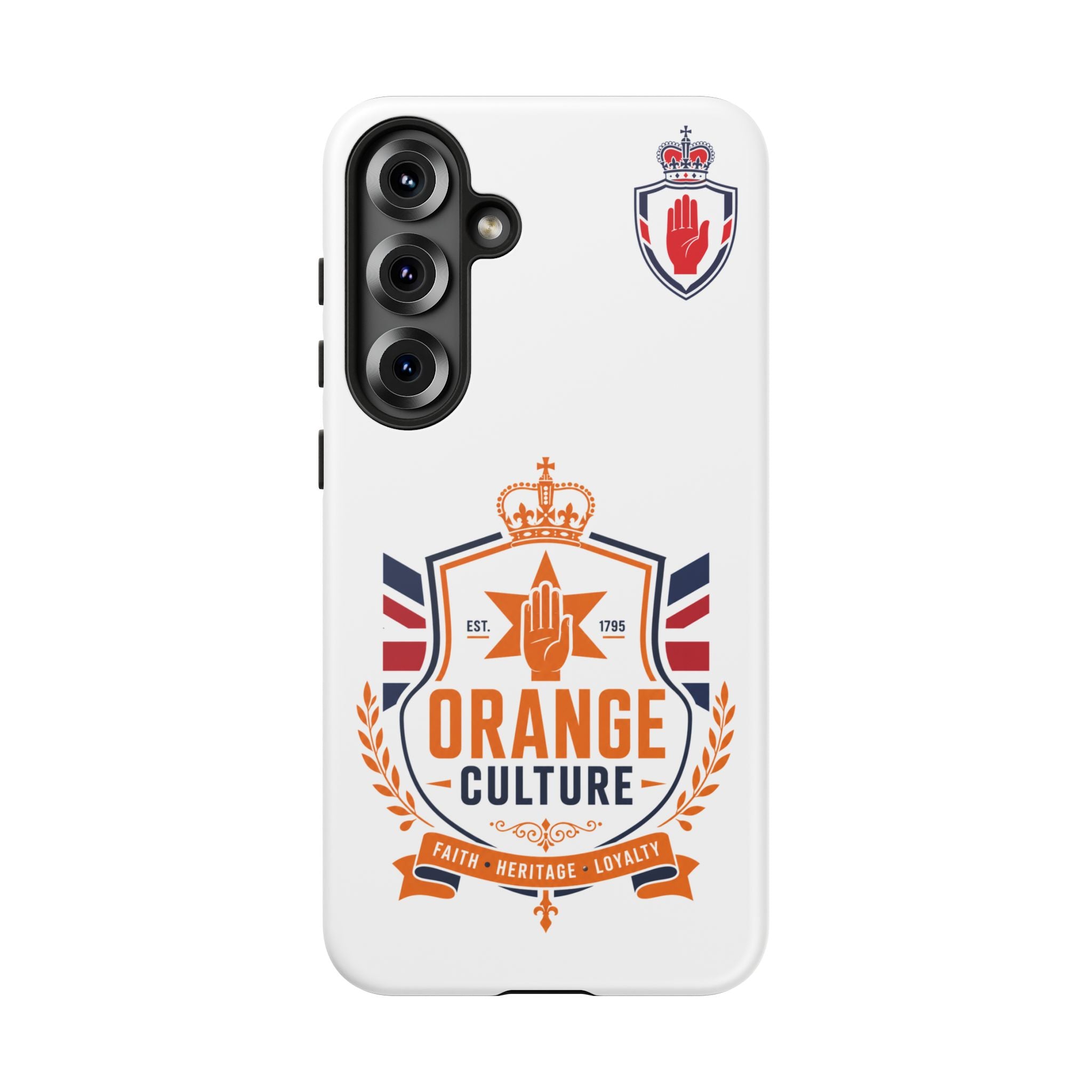 Orange Culture Phone Case — Patriotic Protective Cover