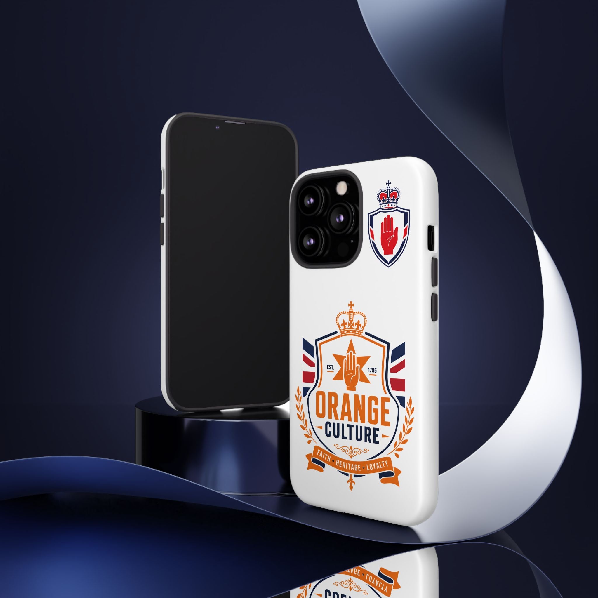 Orange Culture Phone Case — Patriotic Protective Cover