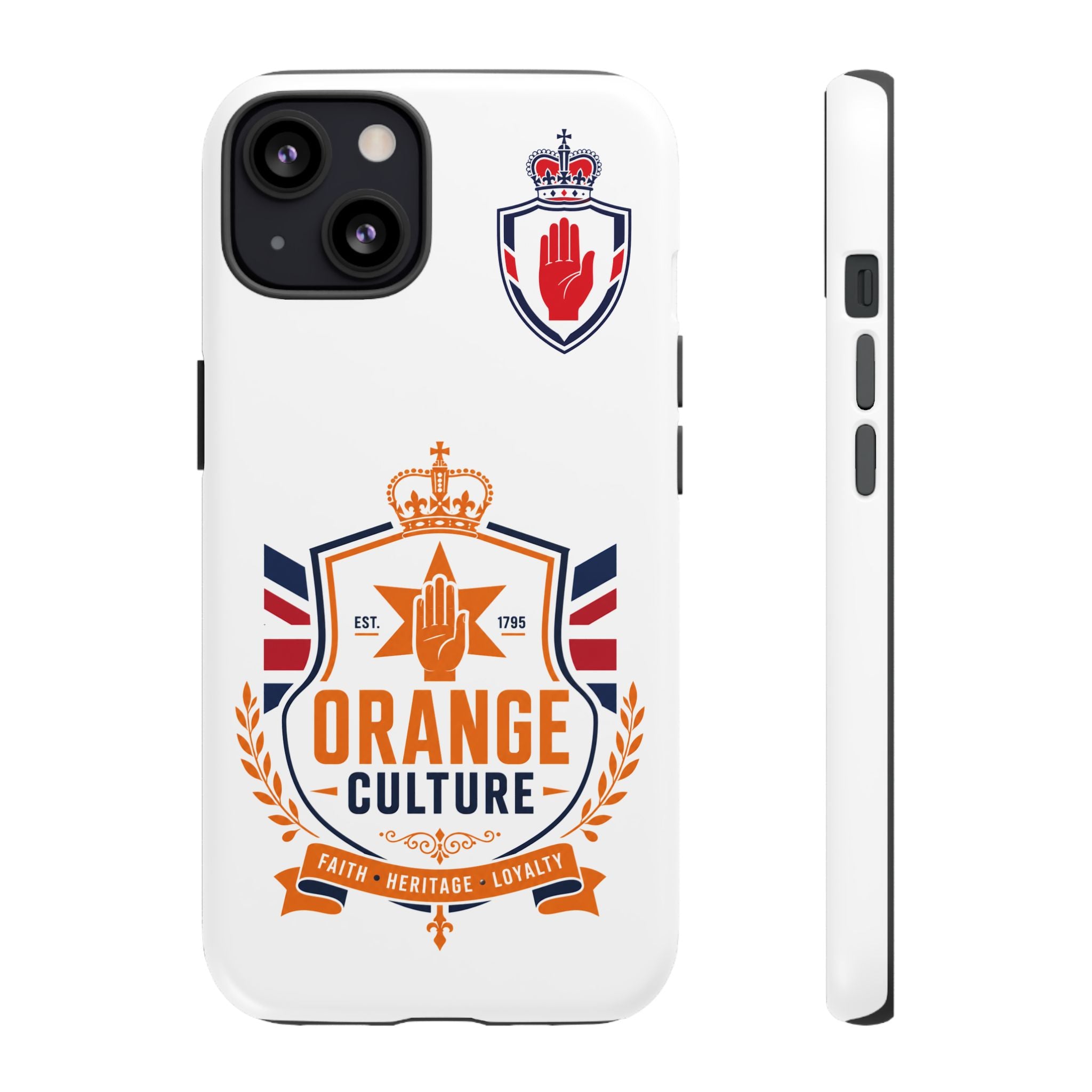 Orange Culture Phone Case — Patriotic Protective Cover