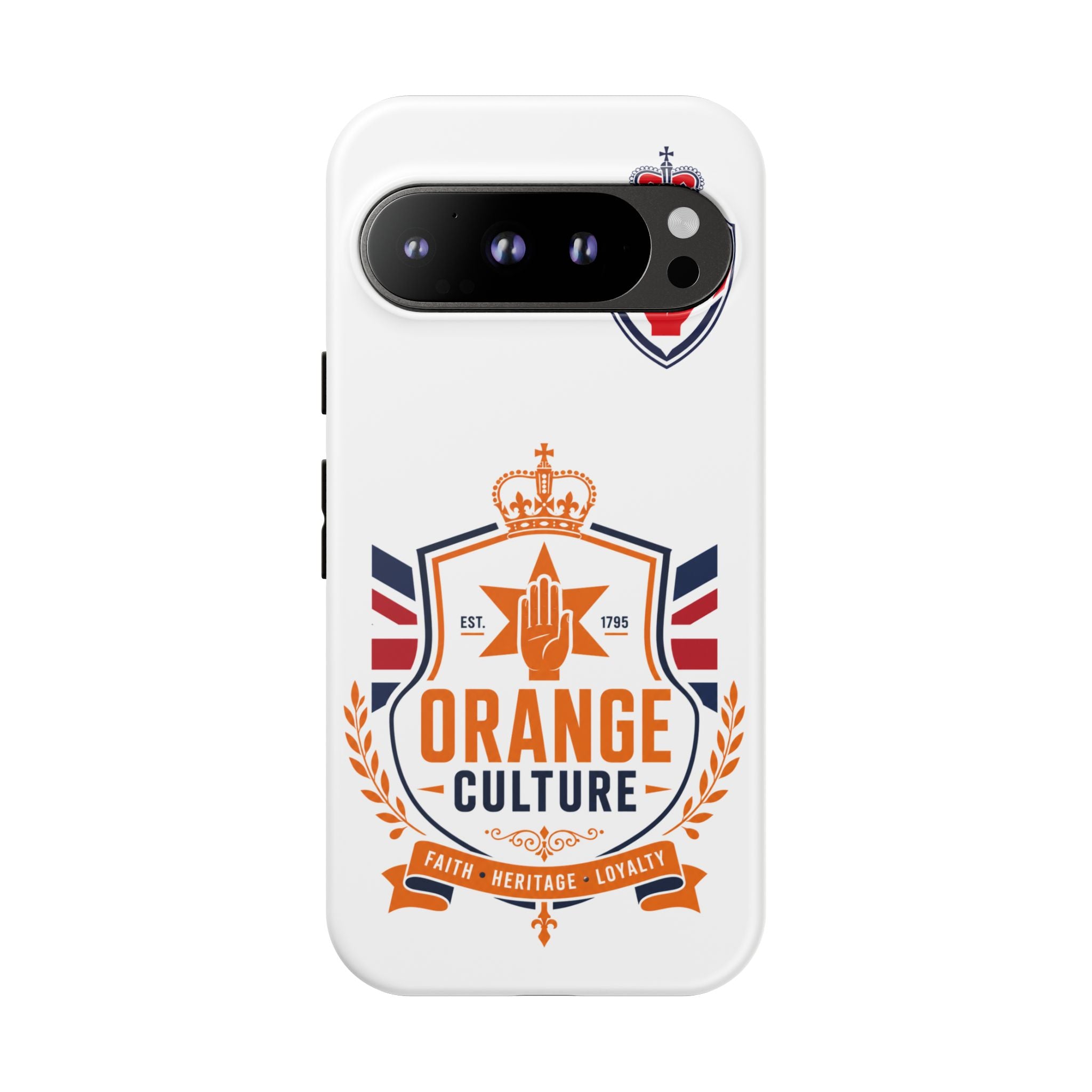 Orange Culture Phone Case — Patriotic Protective Cover