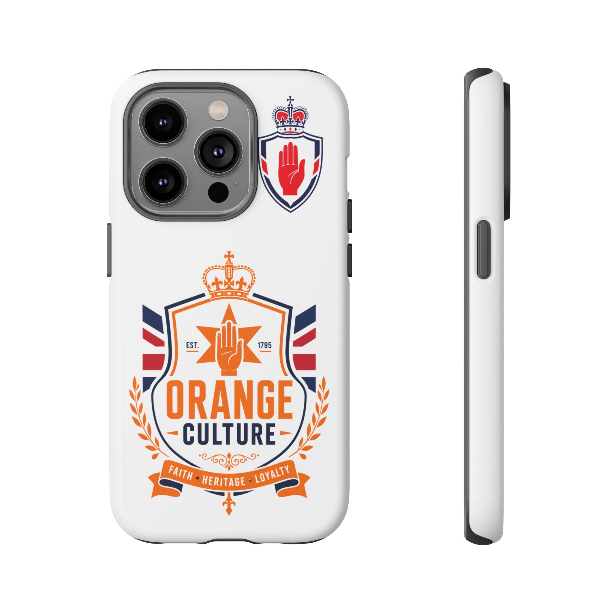Orange Culture Phone Case — Patriotic Protective Cover