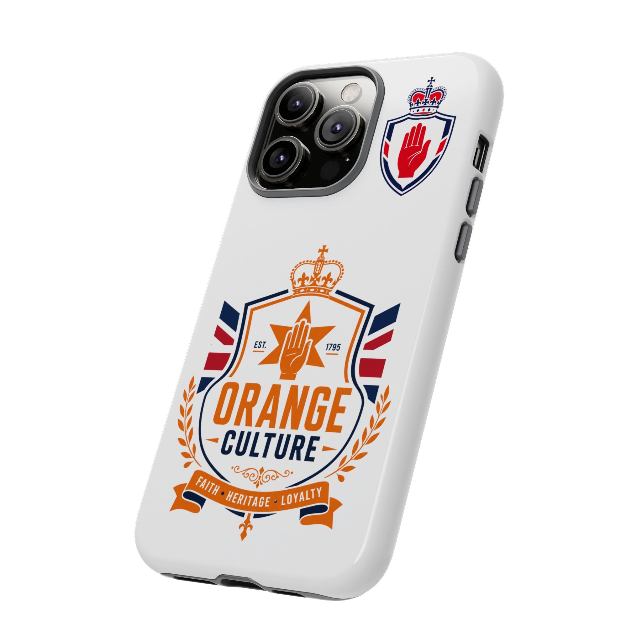 Orange Culture Phone Case — Patriotic Protective Cover